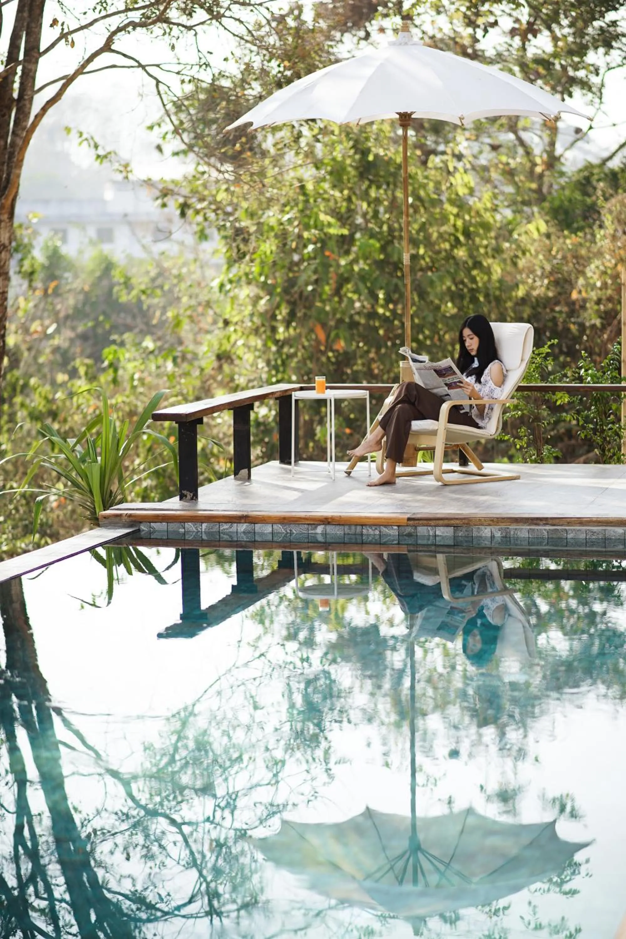 Patio in HOMU Villa Pua