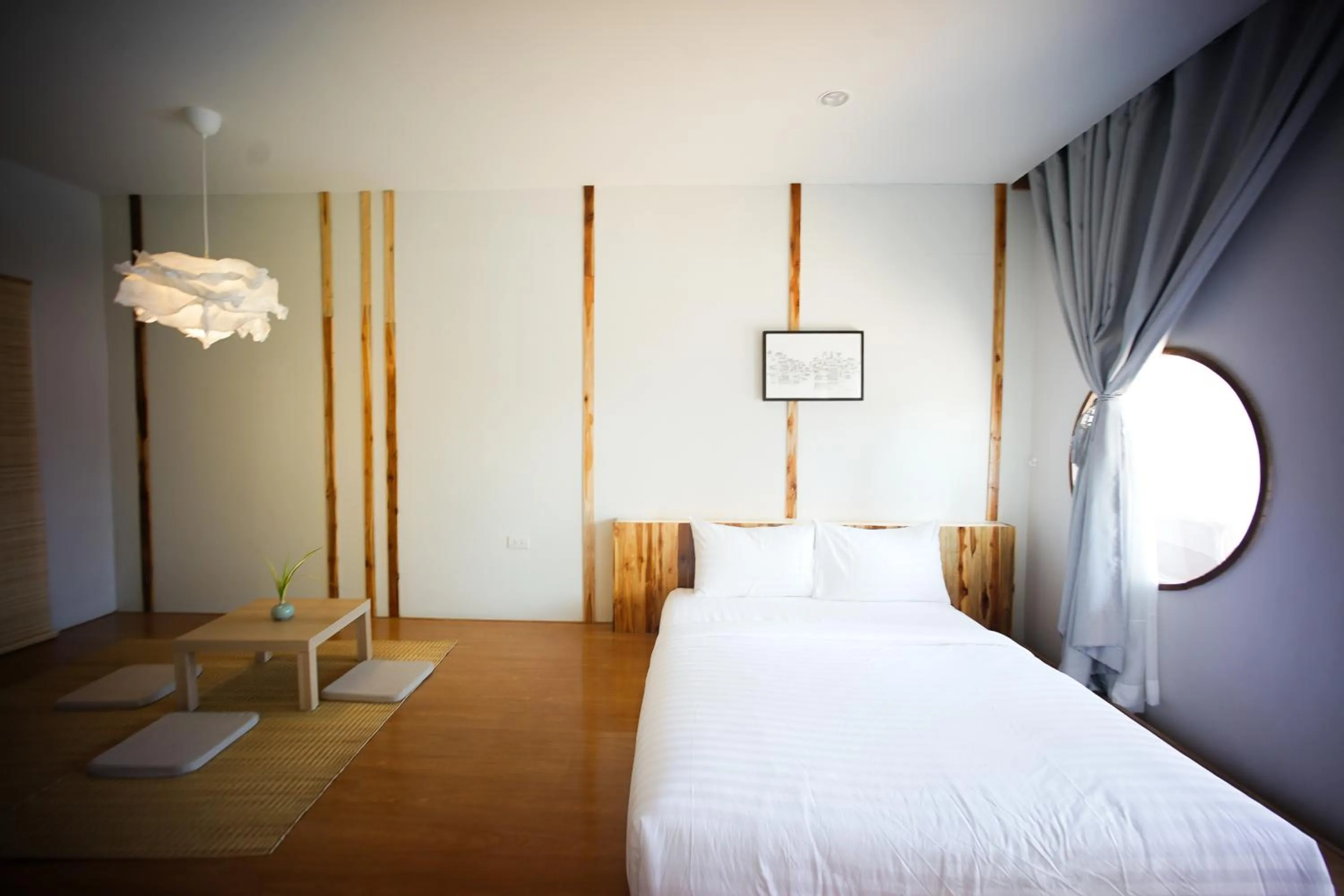 Bed in HOMU Villa Pua