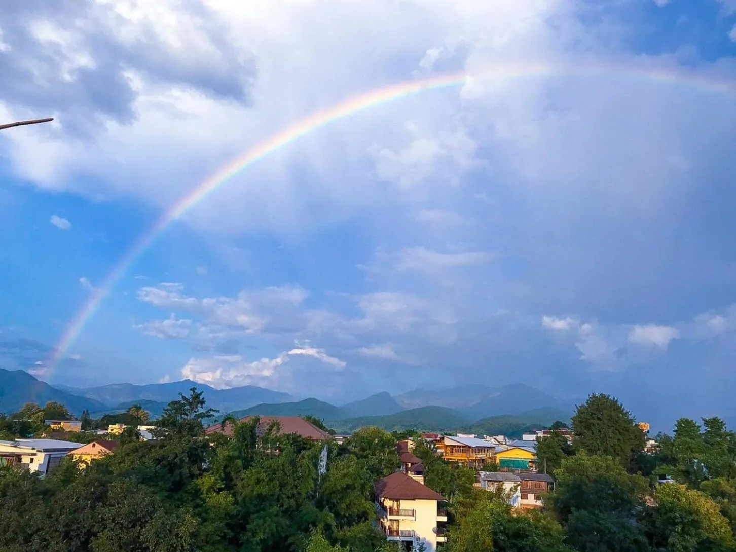 Mountain view in HOMU Villa Pua
