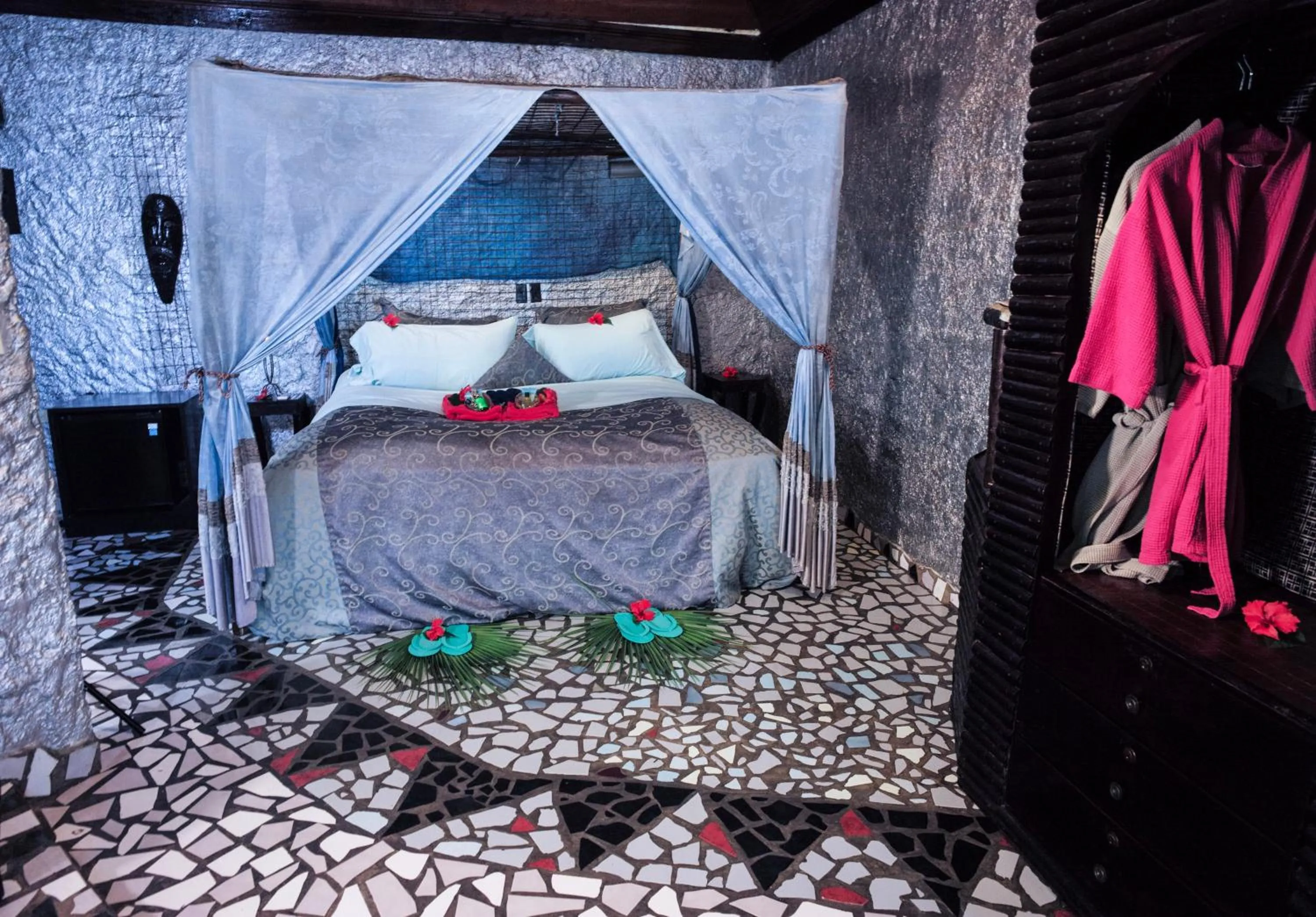 Decorative detail, Bed in ABEZZA Resort And Adventure Spa