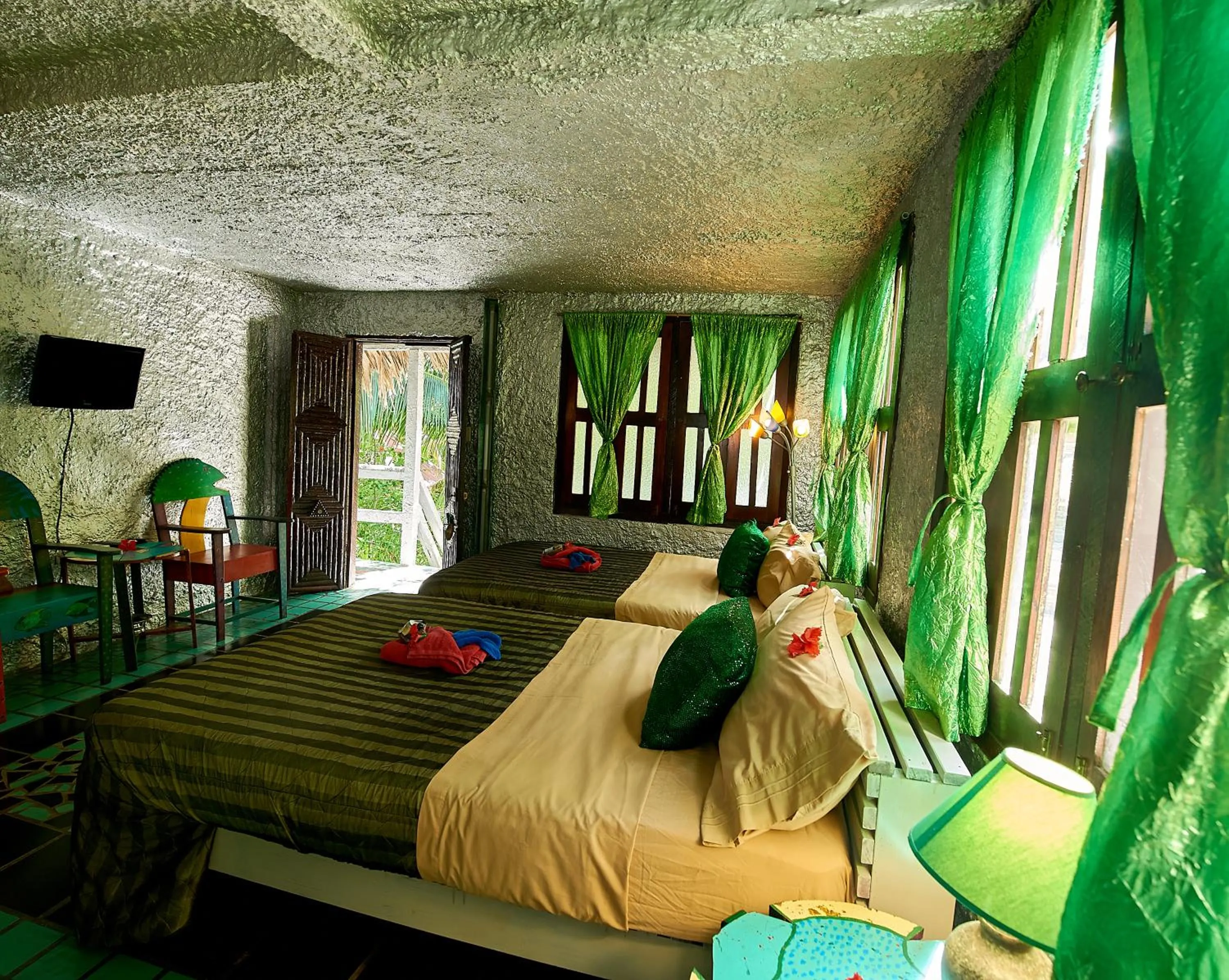 Bed in ABEZZA Resort And Adventure Spa