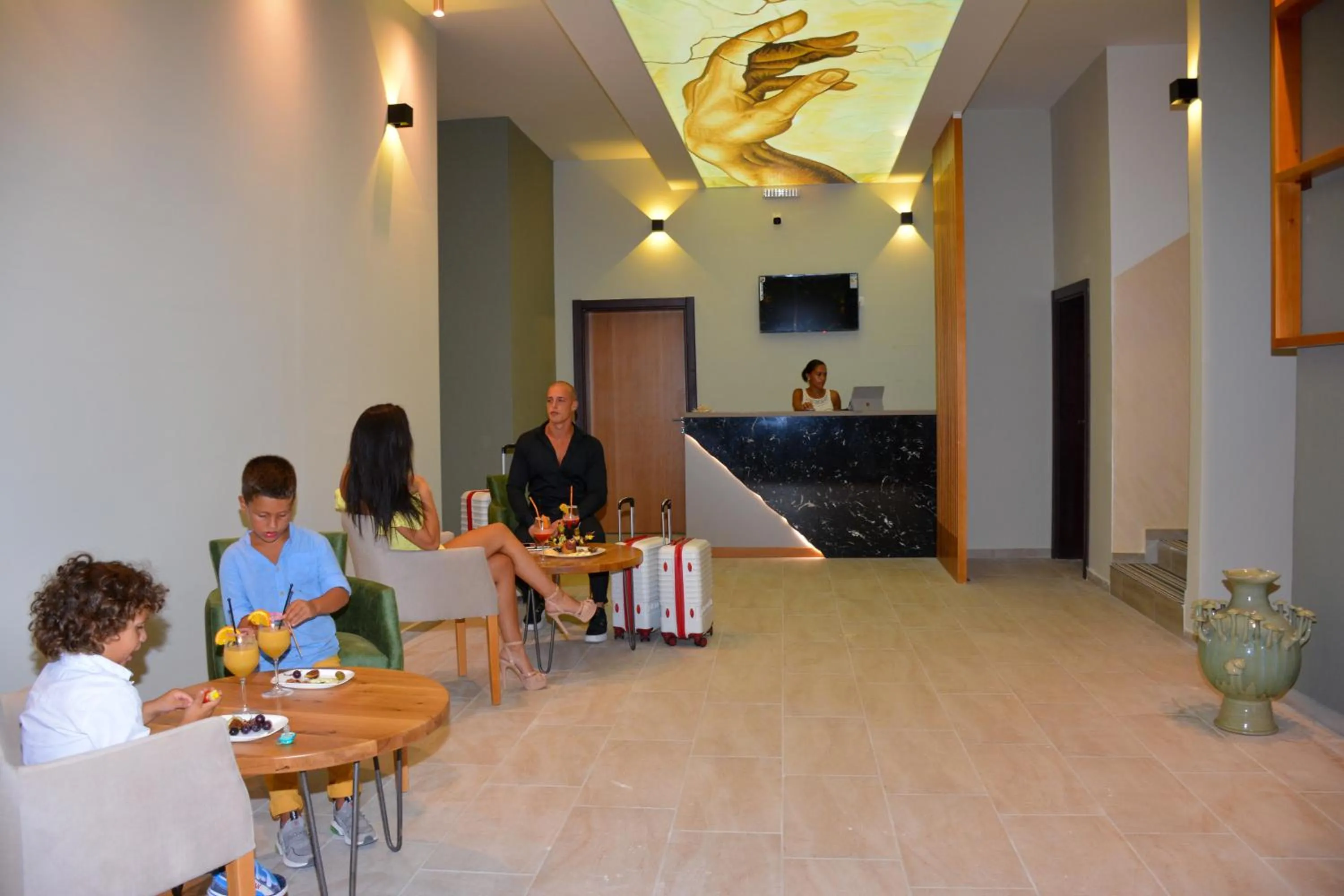 Lobby or reception in AM Palace