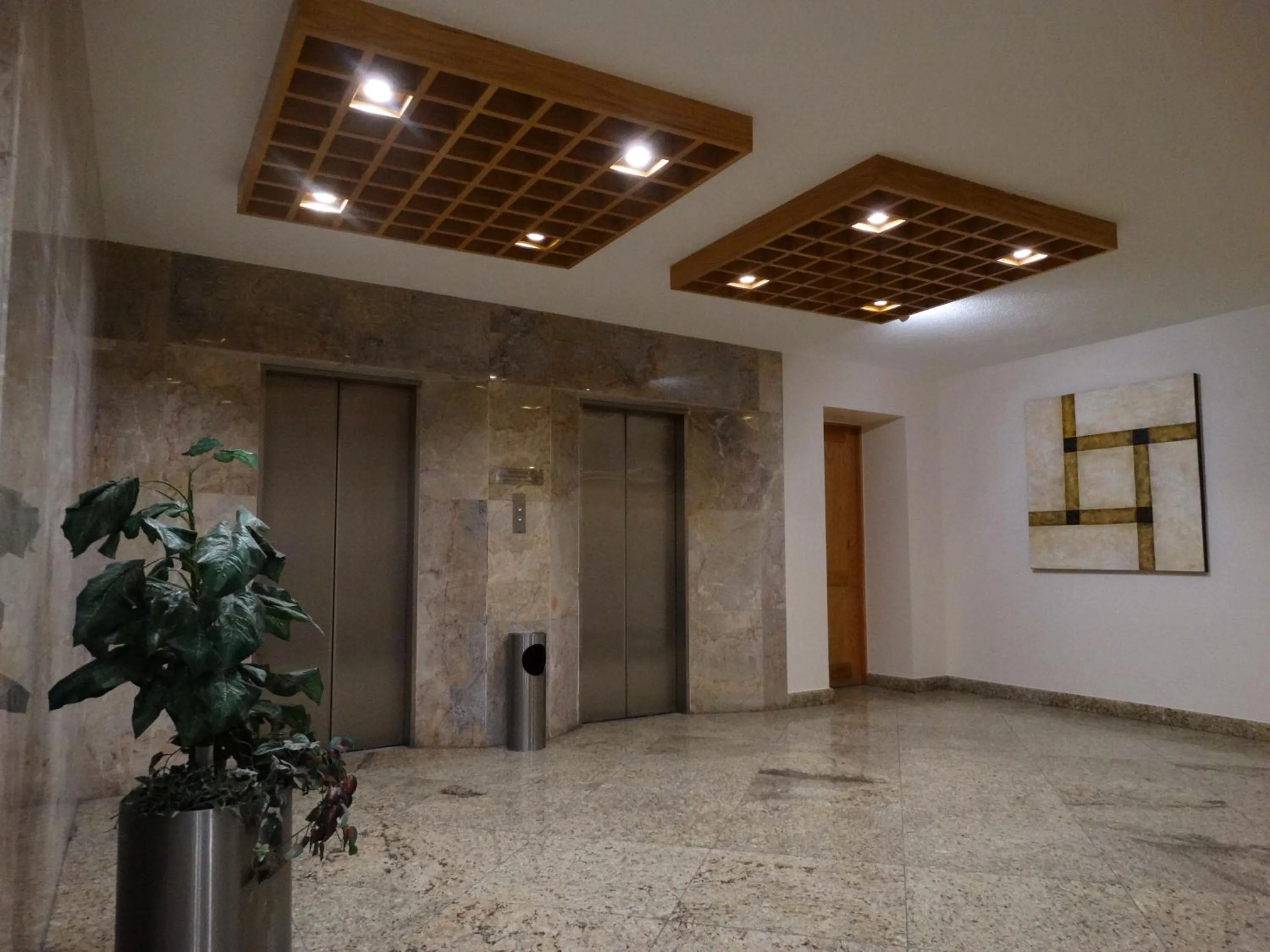 Lobby or reception in Hotel Amberes