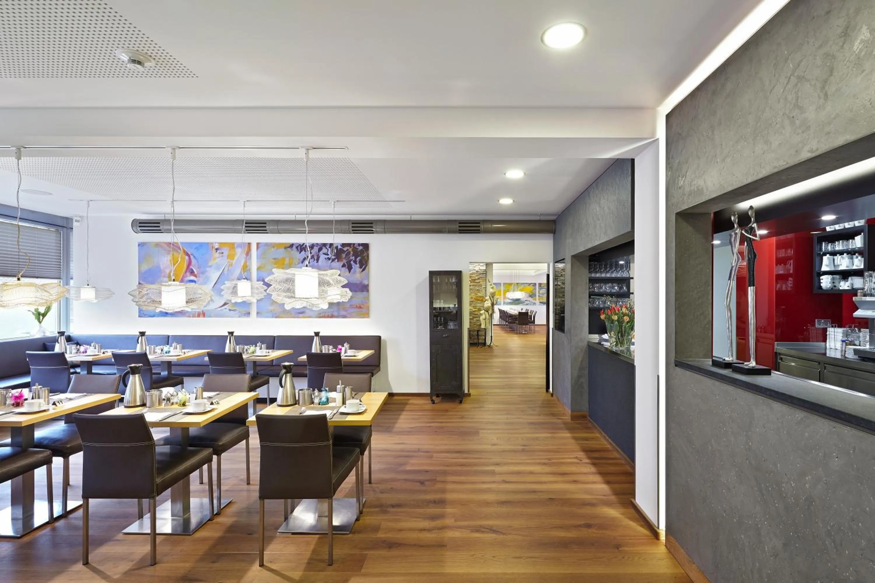 Restaurant/places to eat in Hotel City Krone