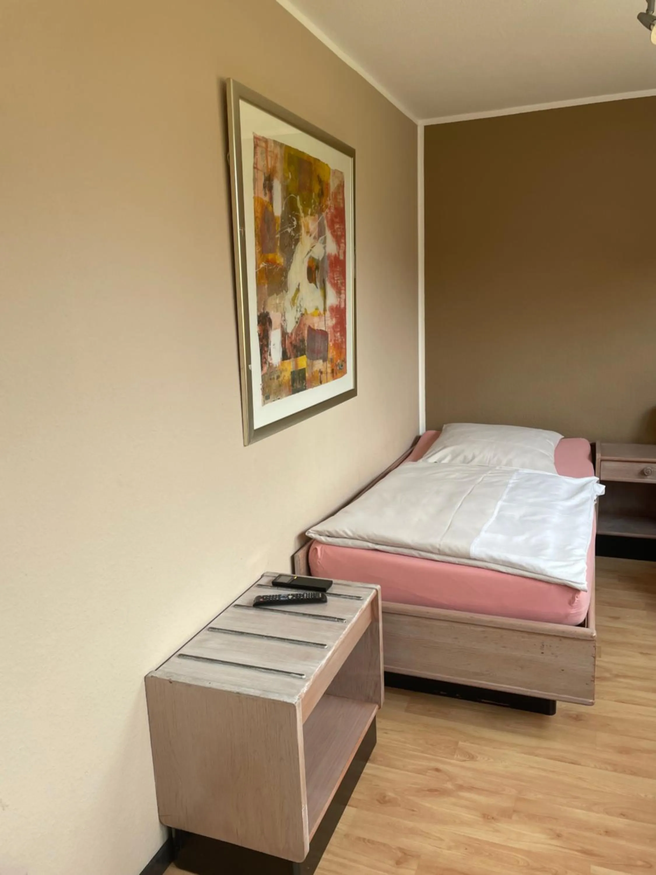 Bedroom, Bed in Hotel Am Sportpark