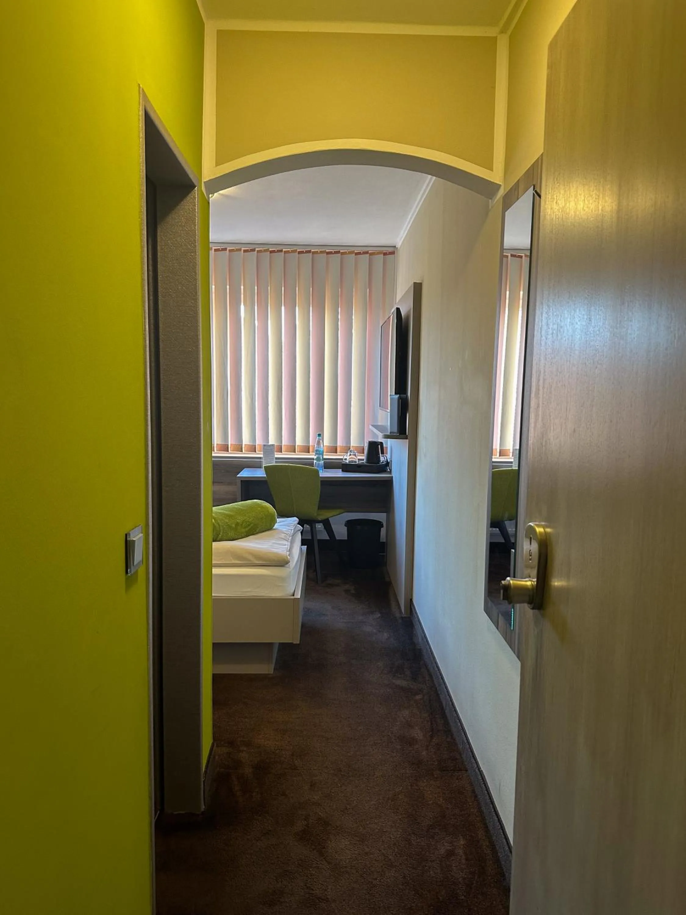 Photo of the whole room, Bed in Hotel Am Sportpark