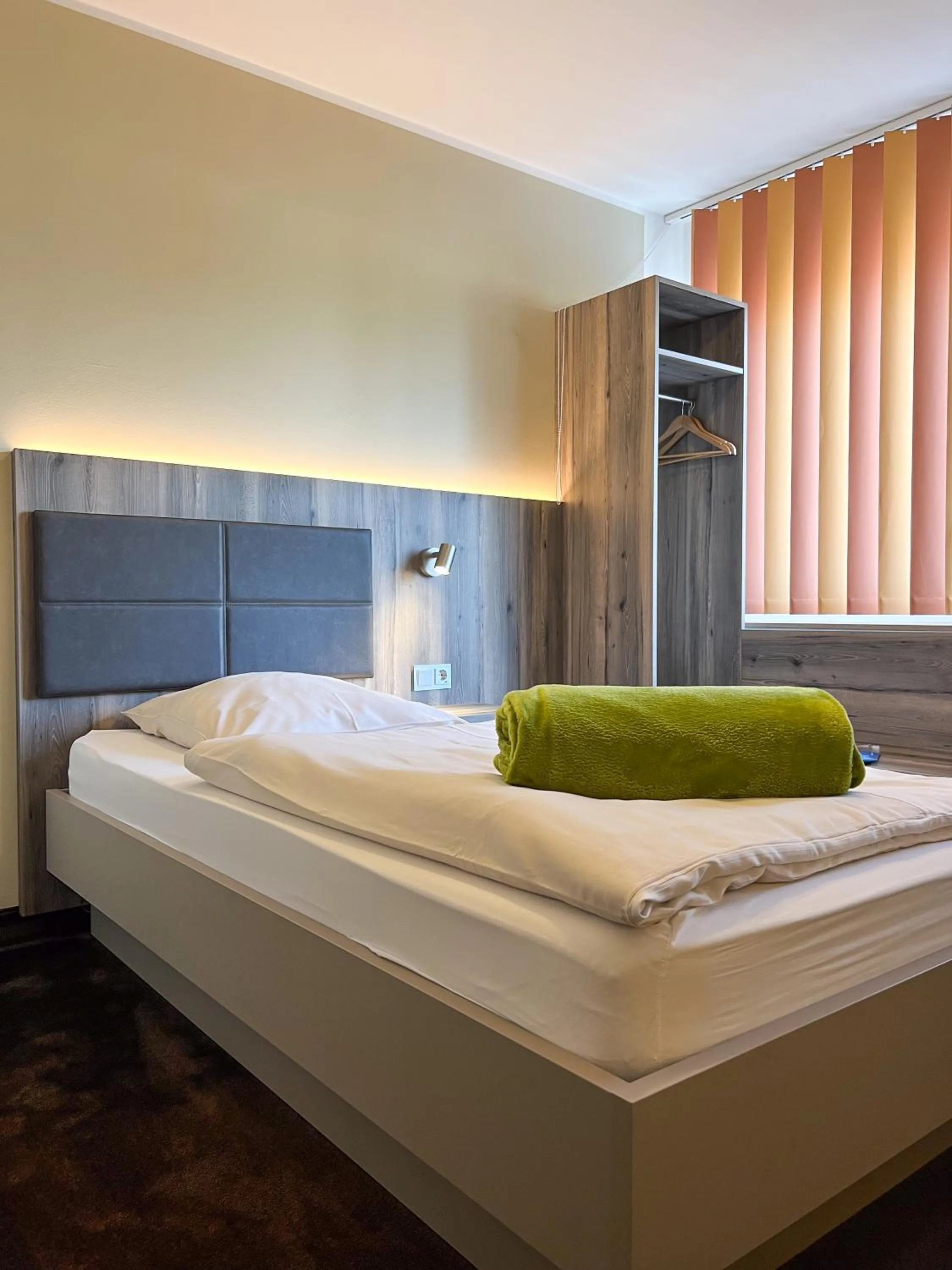 Photo of the whole room, Bed in Hotel Am Sportpark