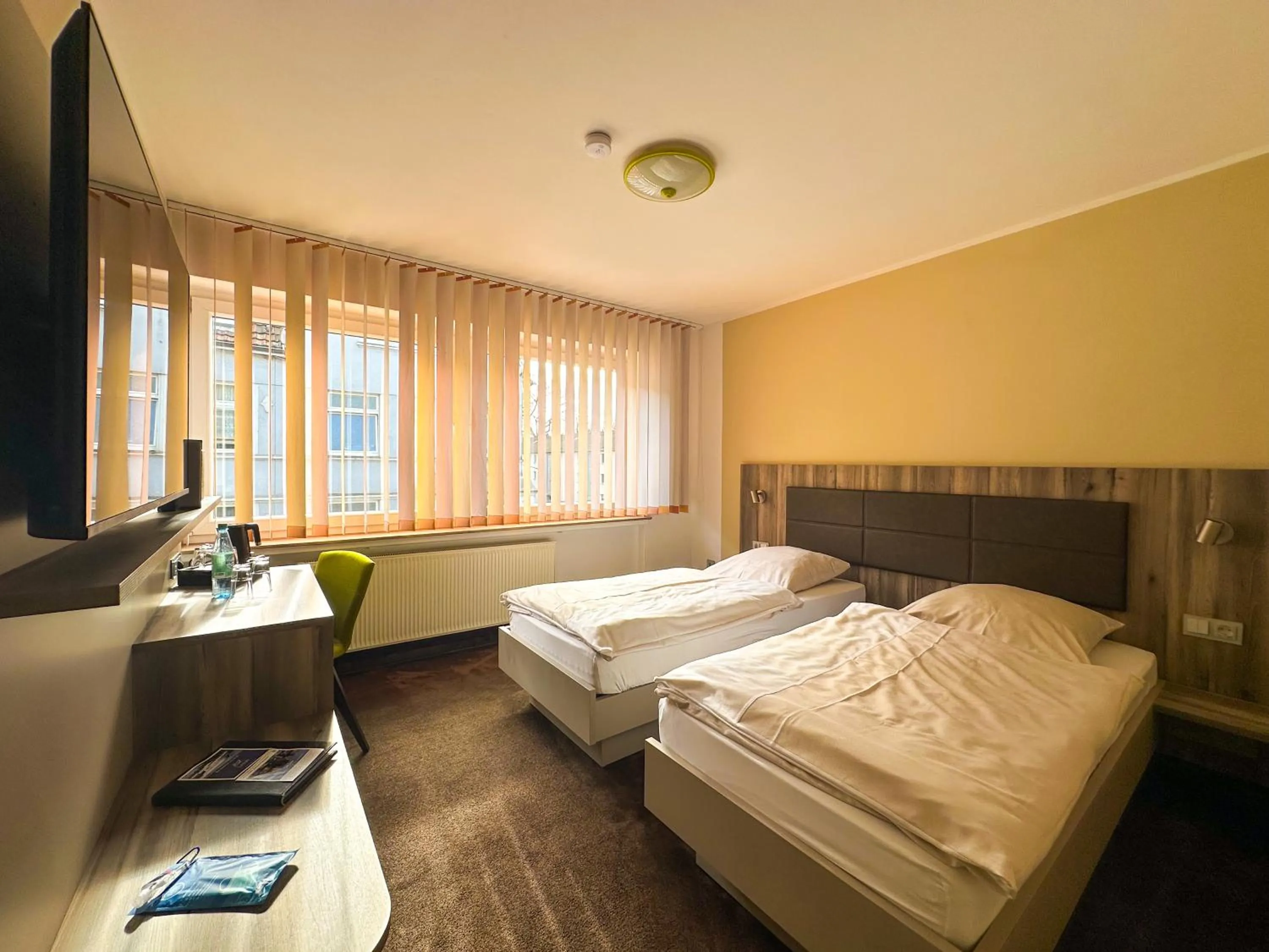Photo of the whole room, Bed in Hotel Am Sportpark