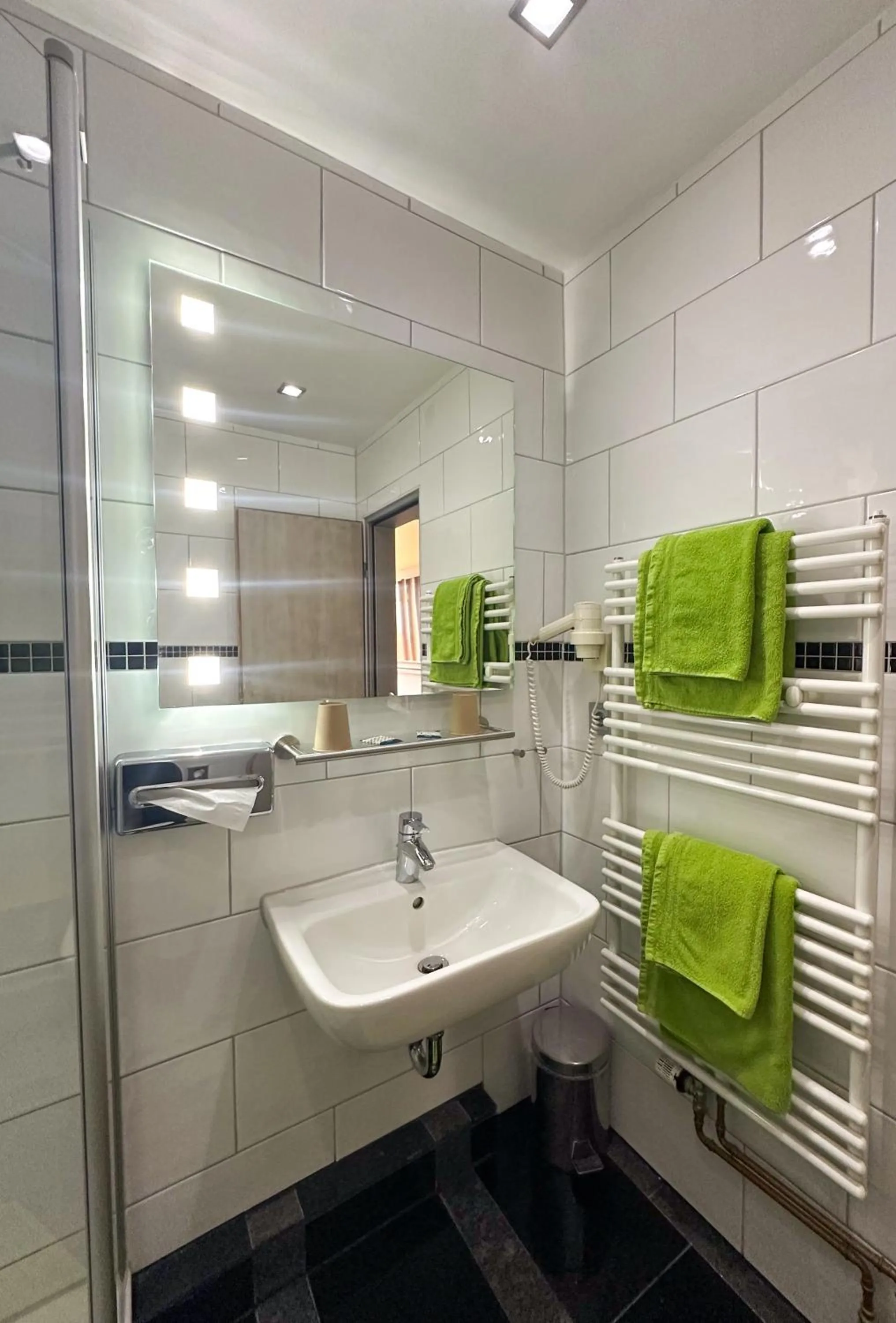 Bathroom in Hotel Am Sportpark