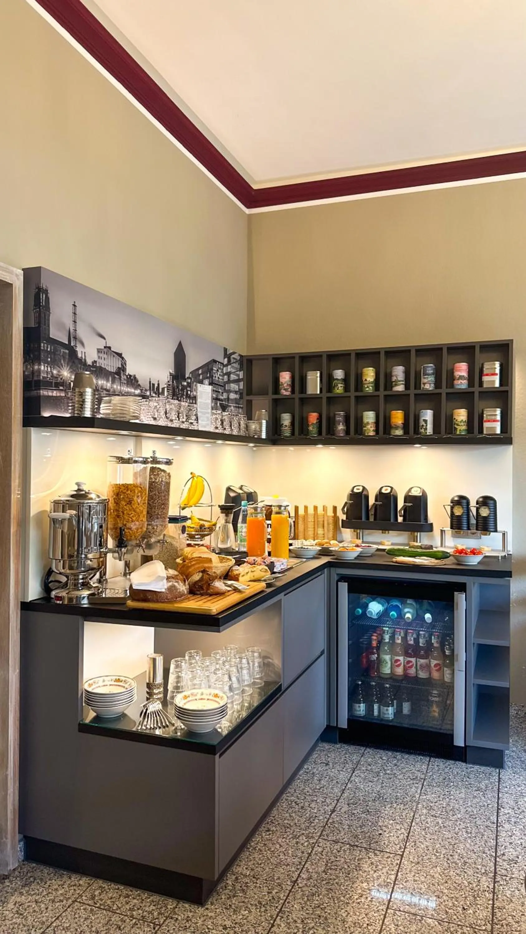 Buffet breakfast in Hotel Am Sportpark