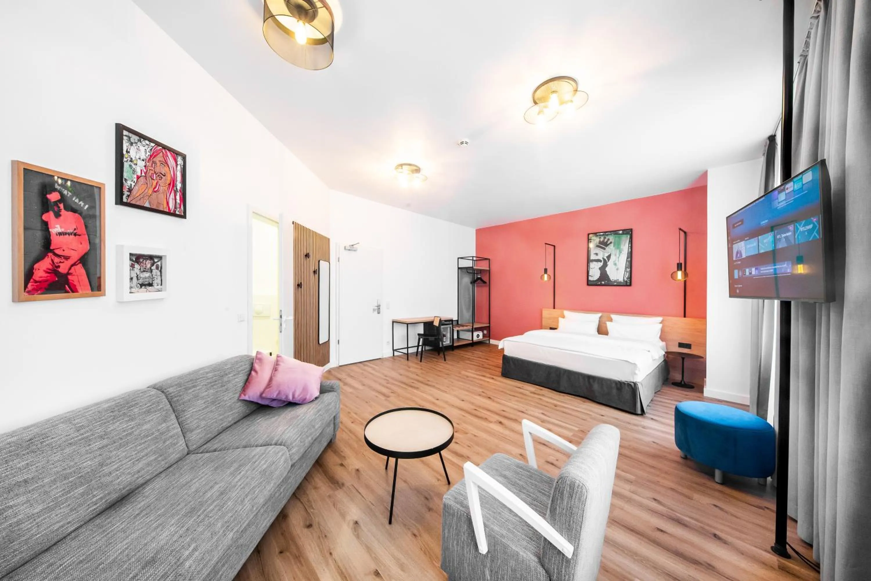 Bed in CALMA Berlin Mitte