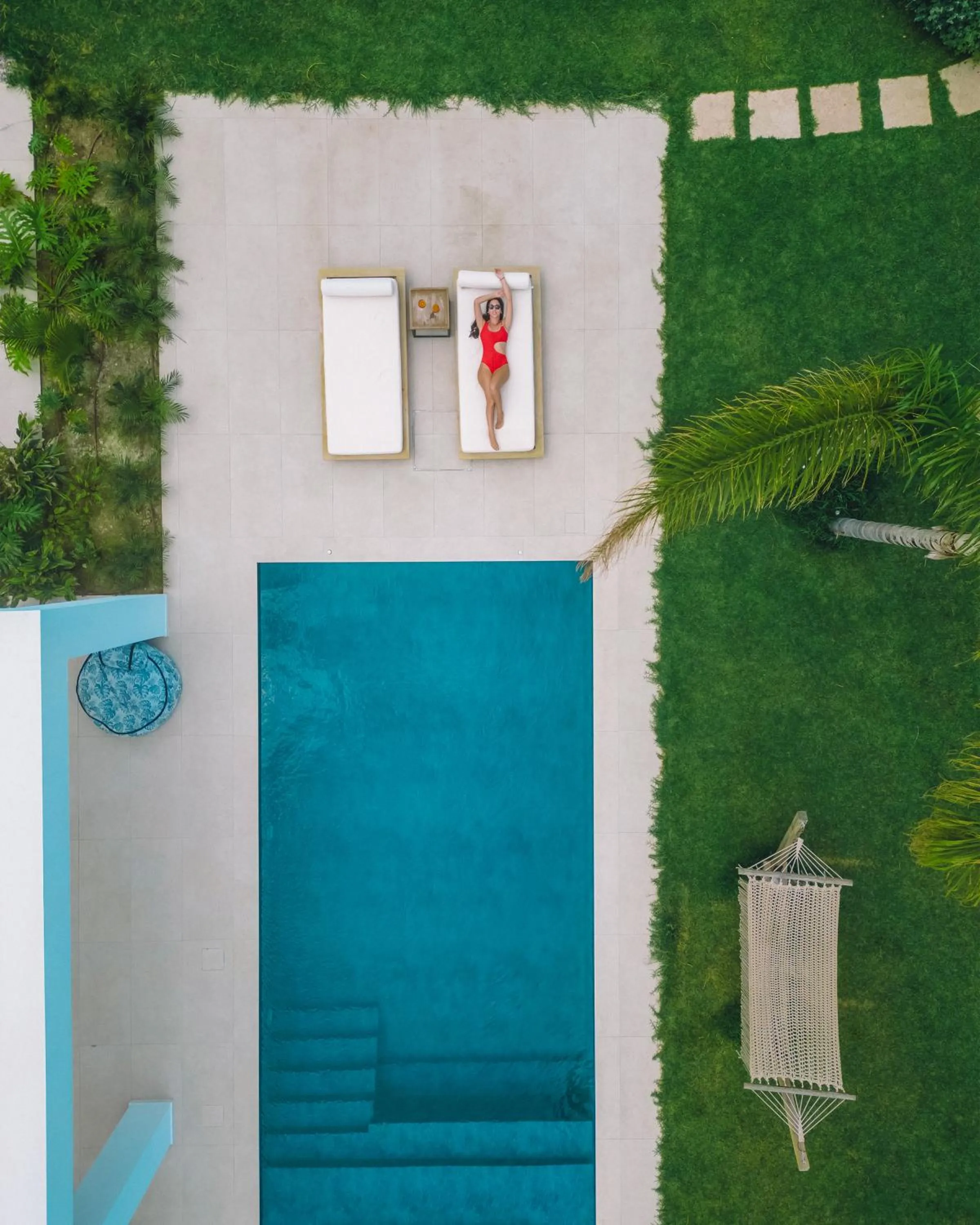 Patio in TAF Beach Villas & TESLA Y