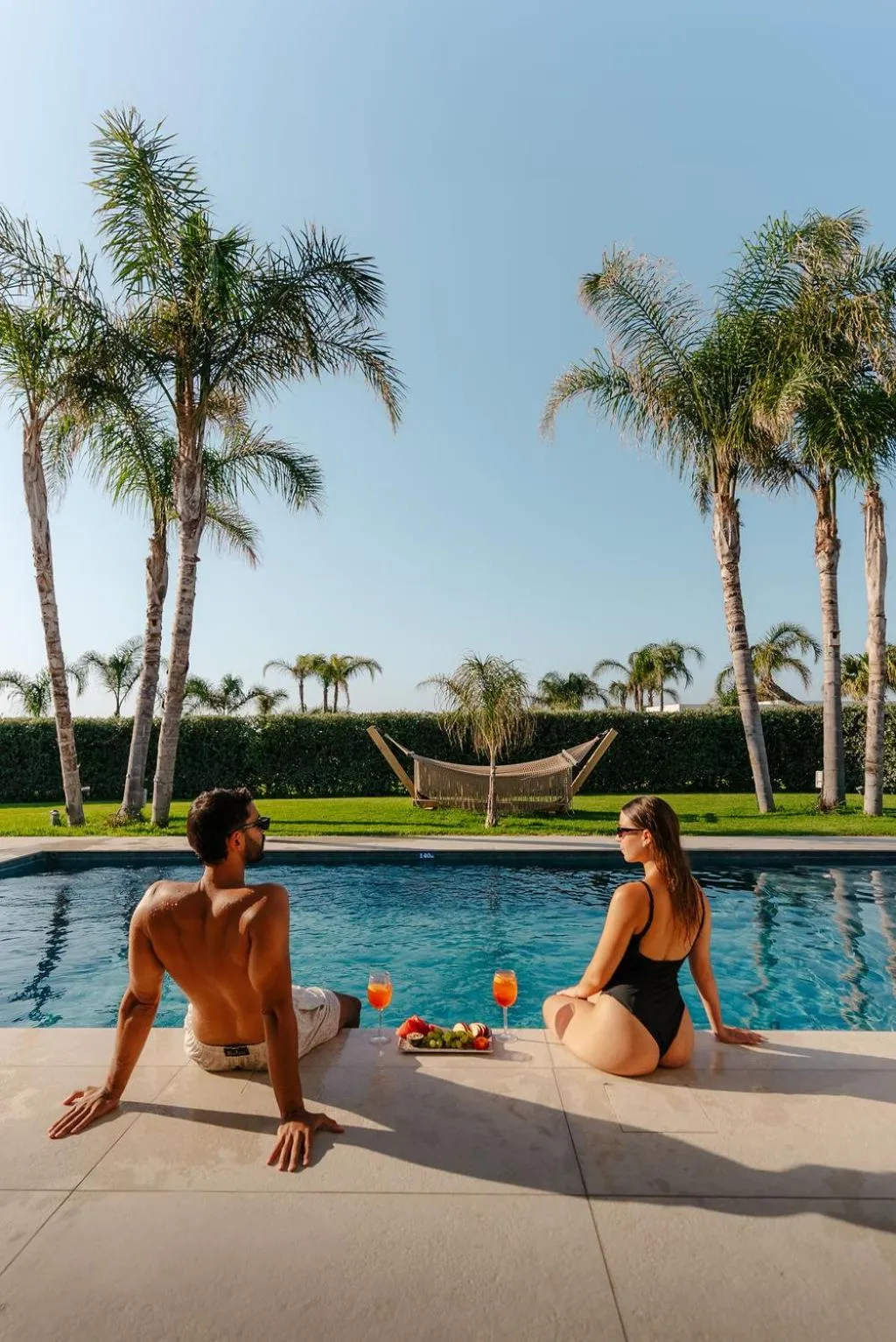 Swimming pool in TAF Beach Villas & TESLA Y