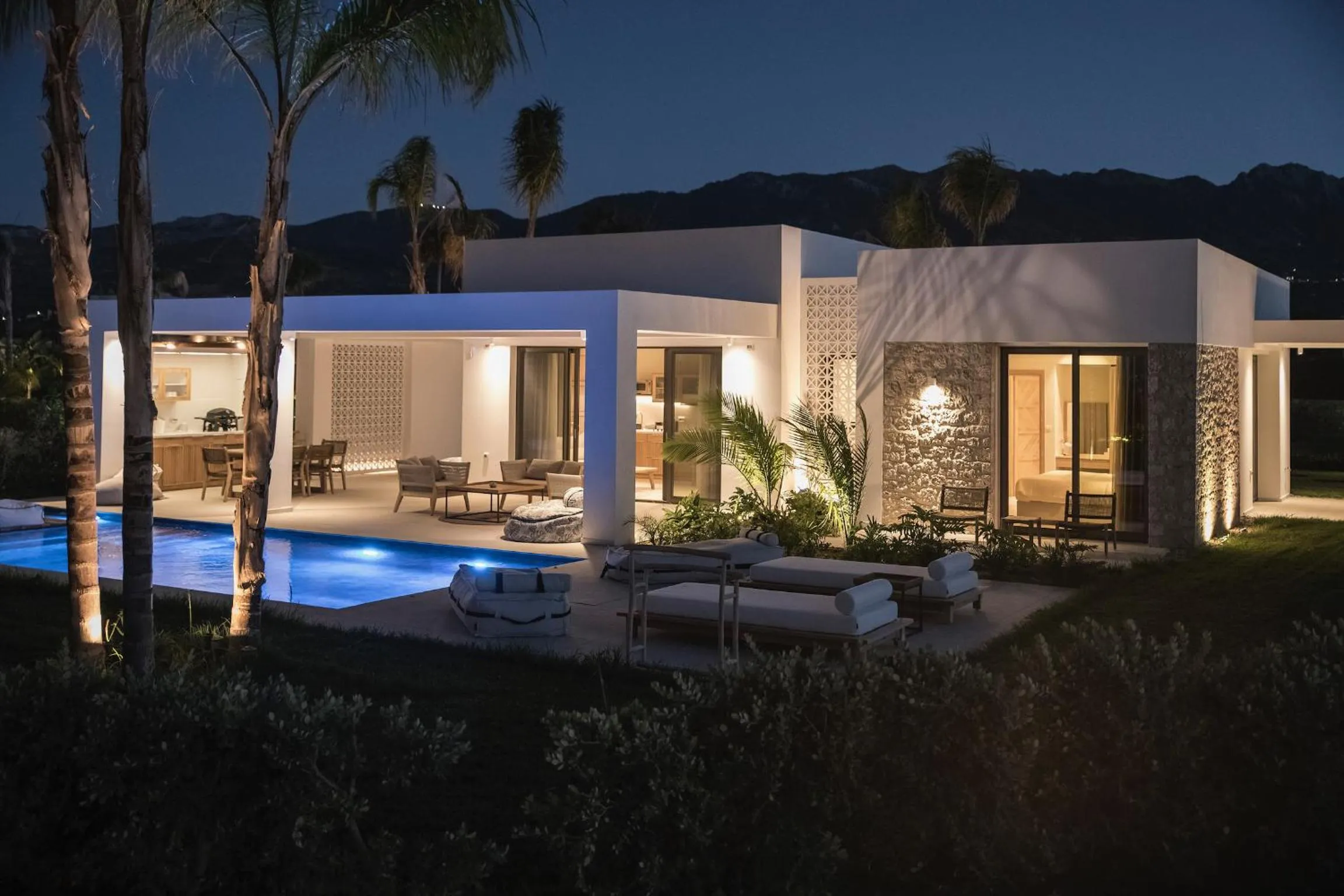 Patio in TAF Beach Villas & TESLA Y