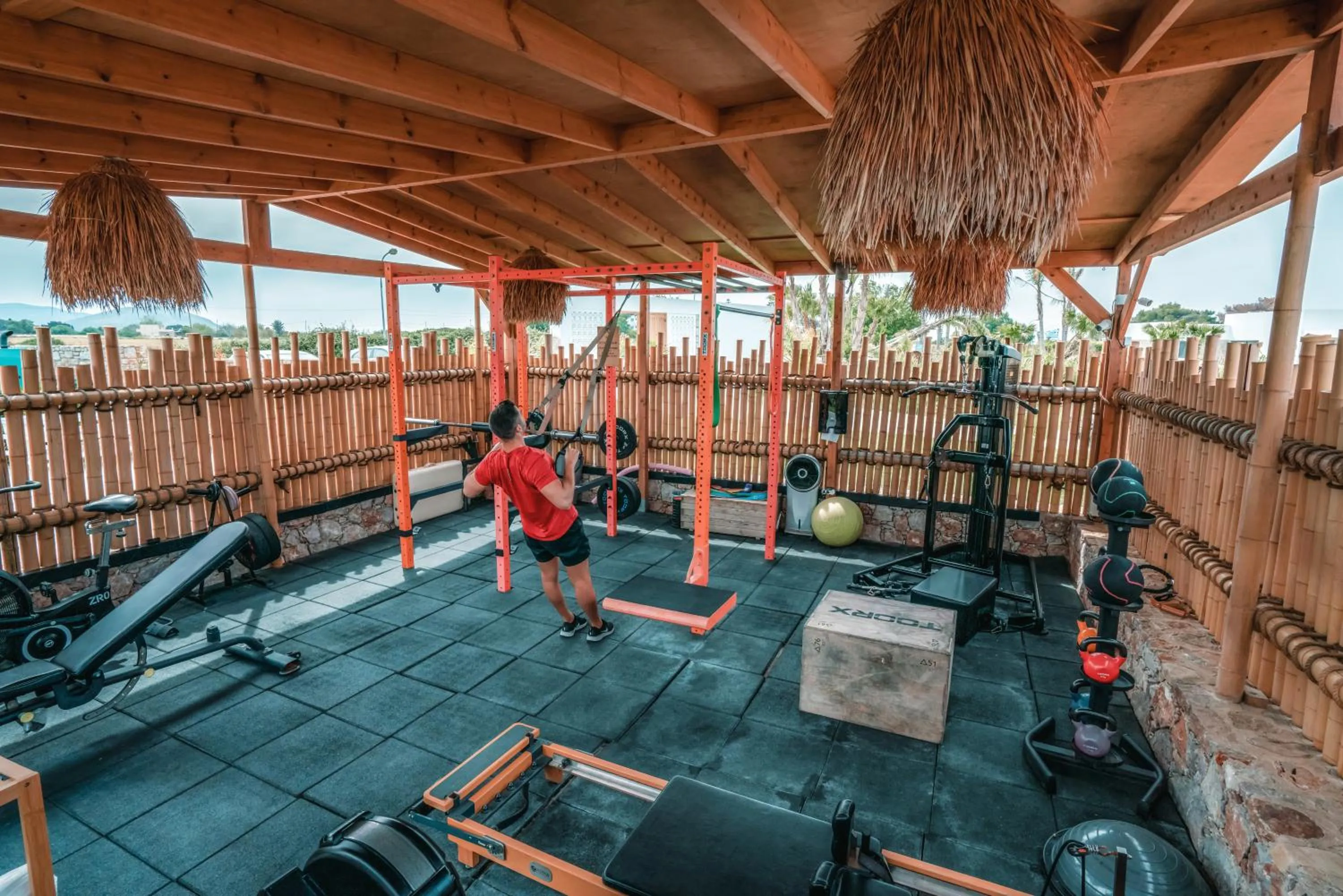 Fitness centre/facilities in TAF Beach Villas & TESLA Y