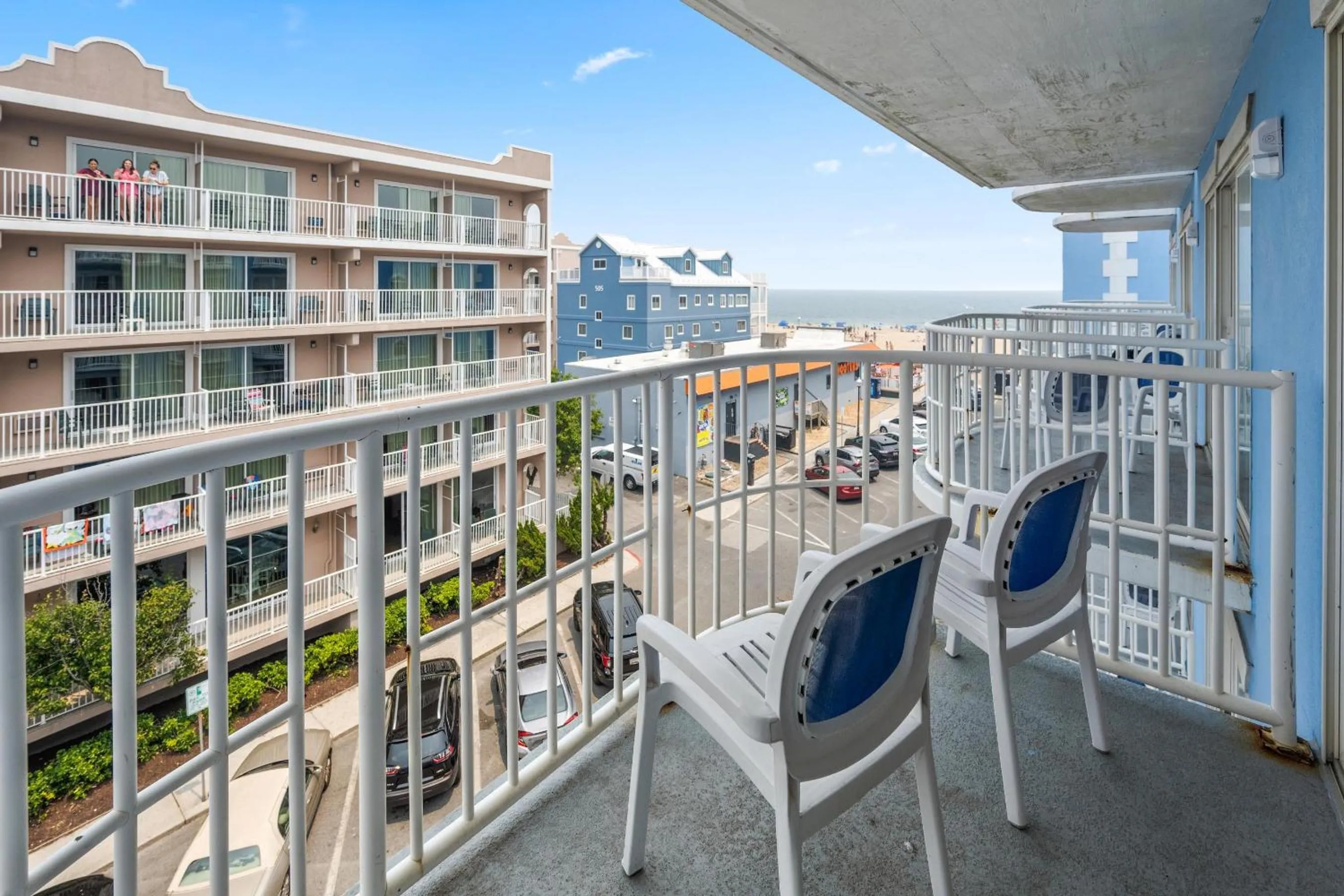 Balcony/Terrace in Tidelands Caribbean Boardwalk Hotel and Suites
