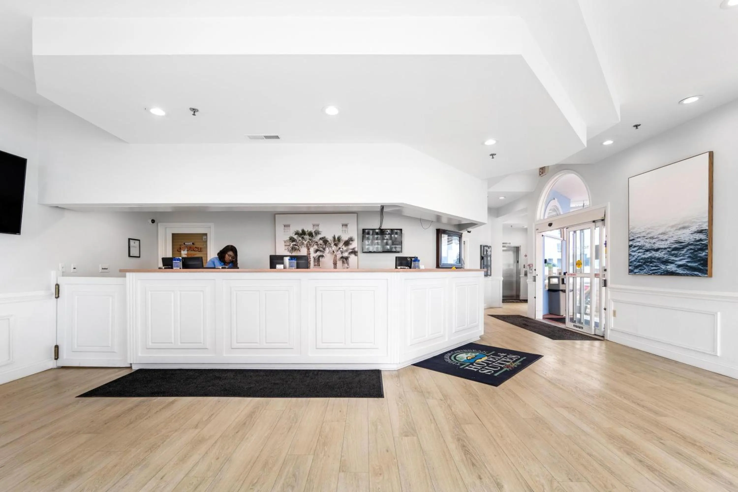 Lobby or reception in Tidelands Caribbean Boardwalk Hotel and Suites