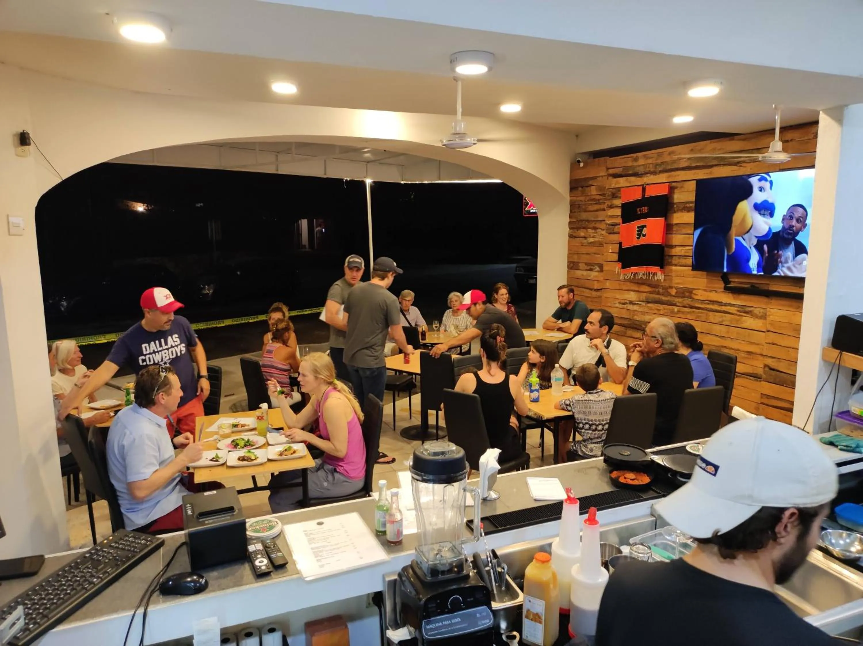 Restaurant/places to eat in Hotel Plaza Huatulco Bungalows