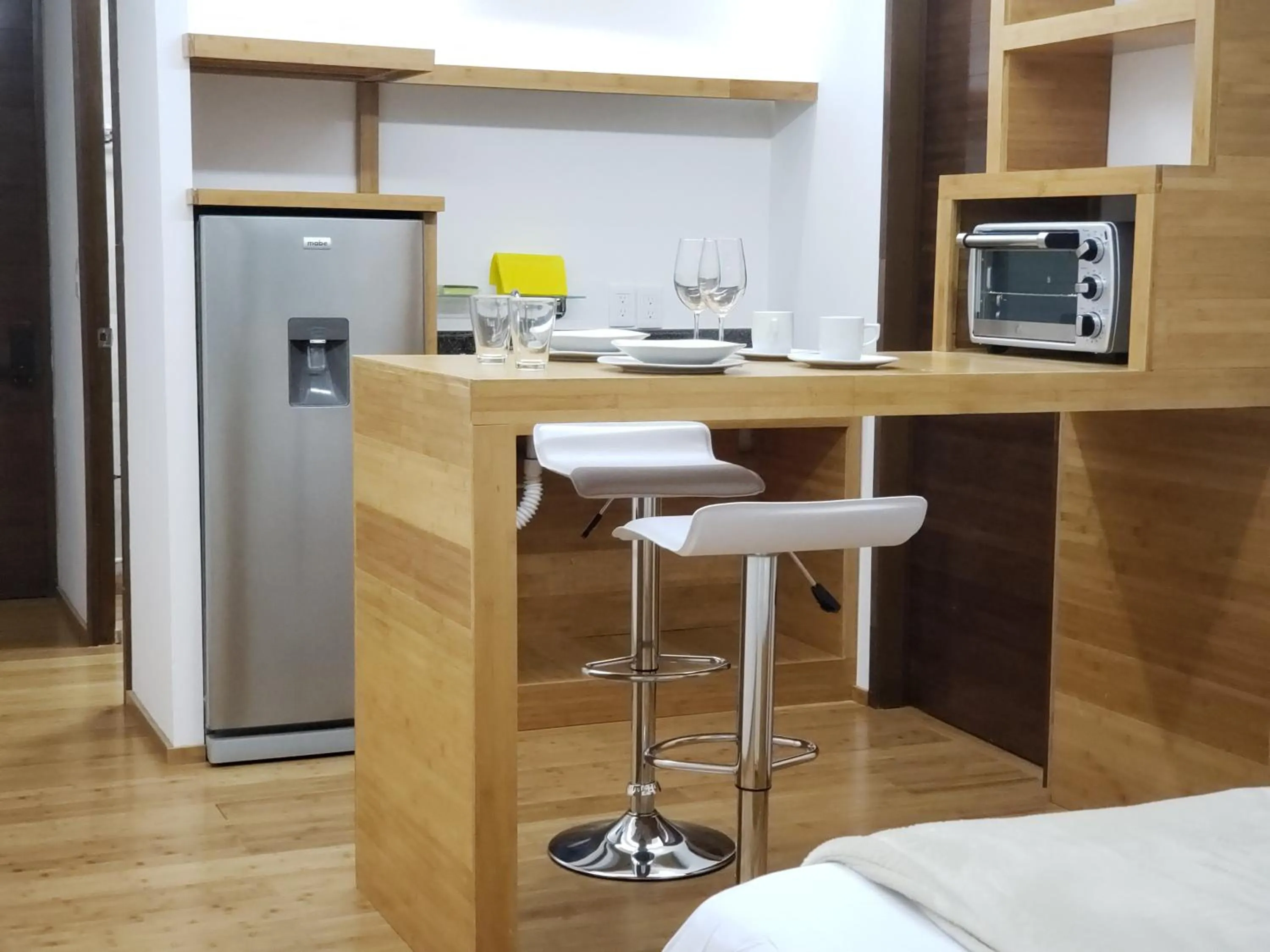 Kitchen or kitchenette in Hotel Plaza Huatulco Bungalows
