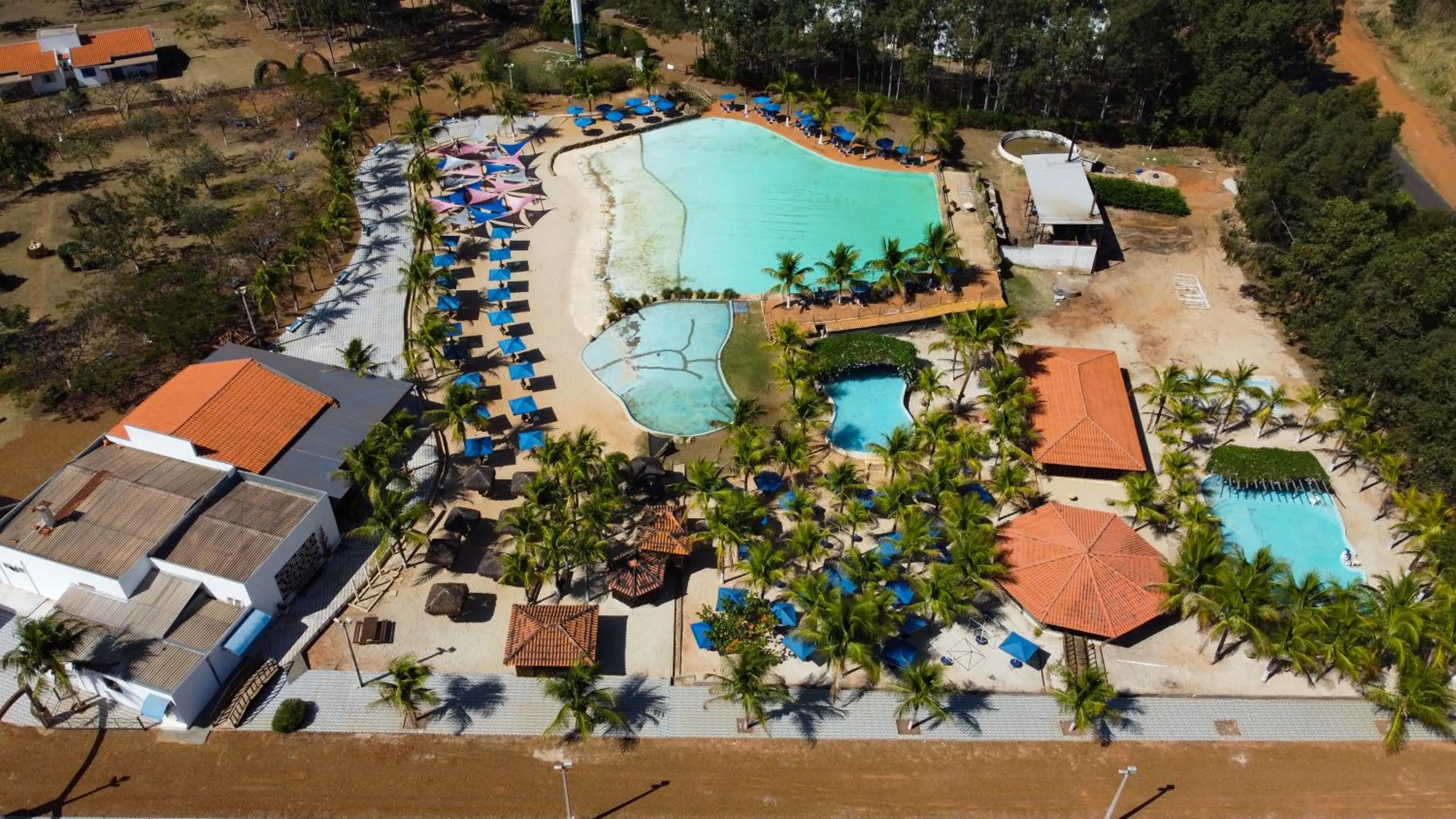 Bird's eye view in Mirante Praia Hotel
