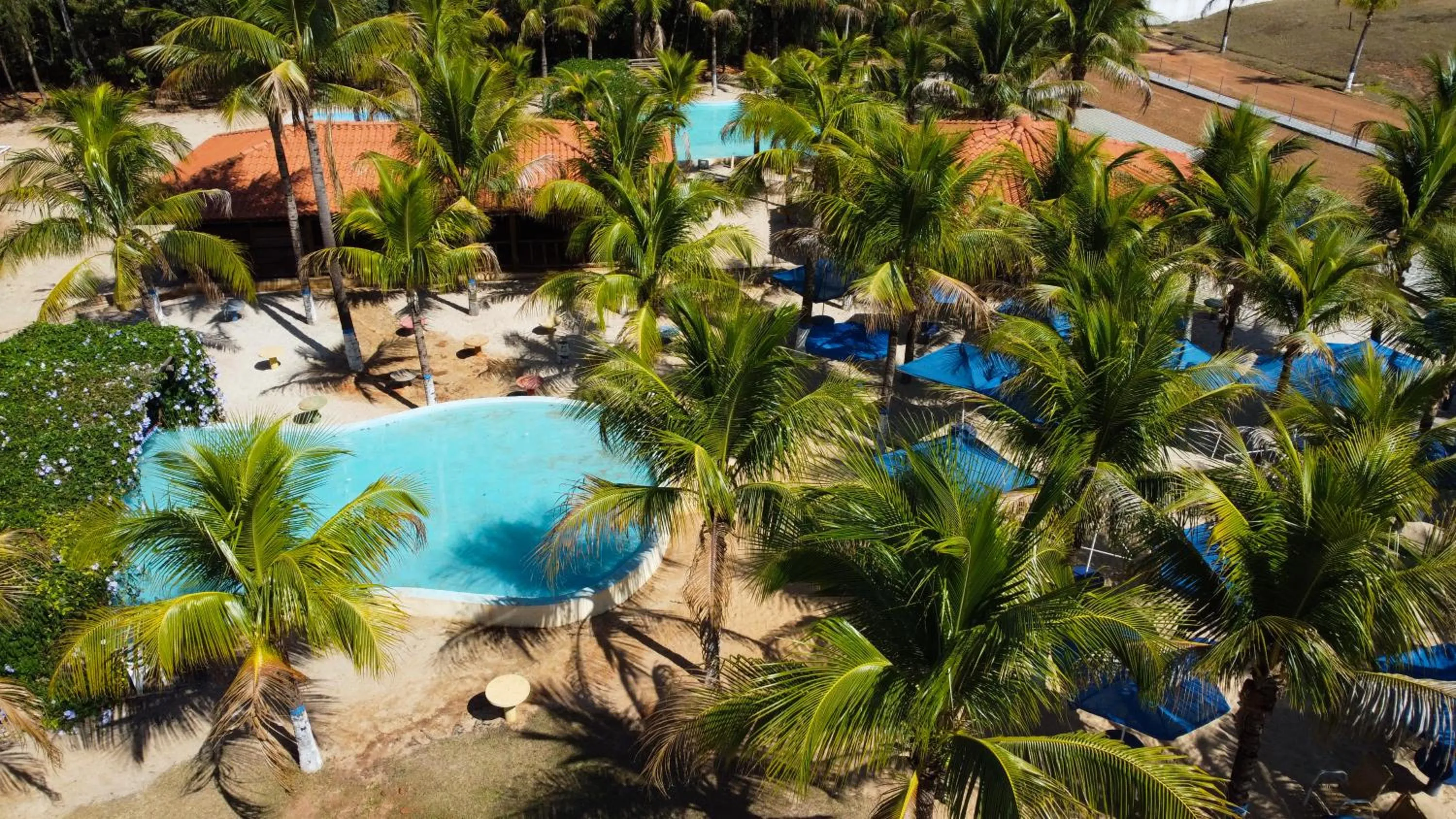 Pool view in Mirante Praia Hotel