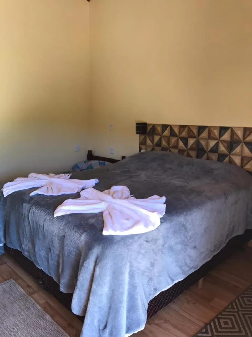 Bed in Pousada Ipê da Serra