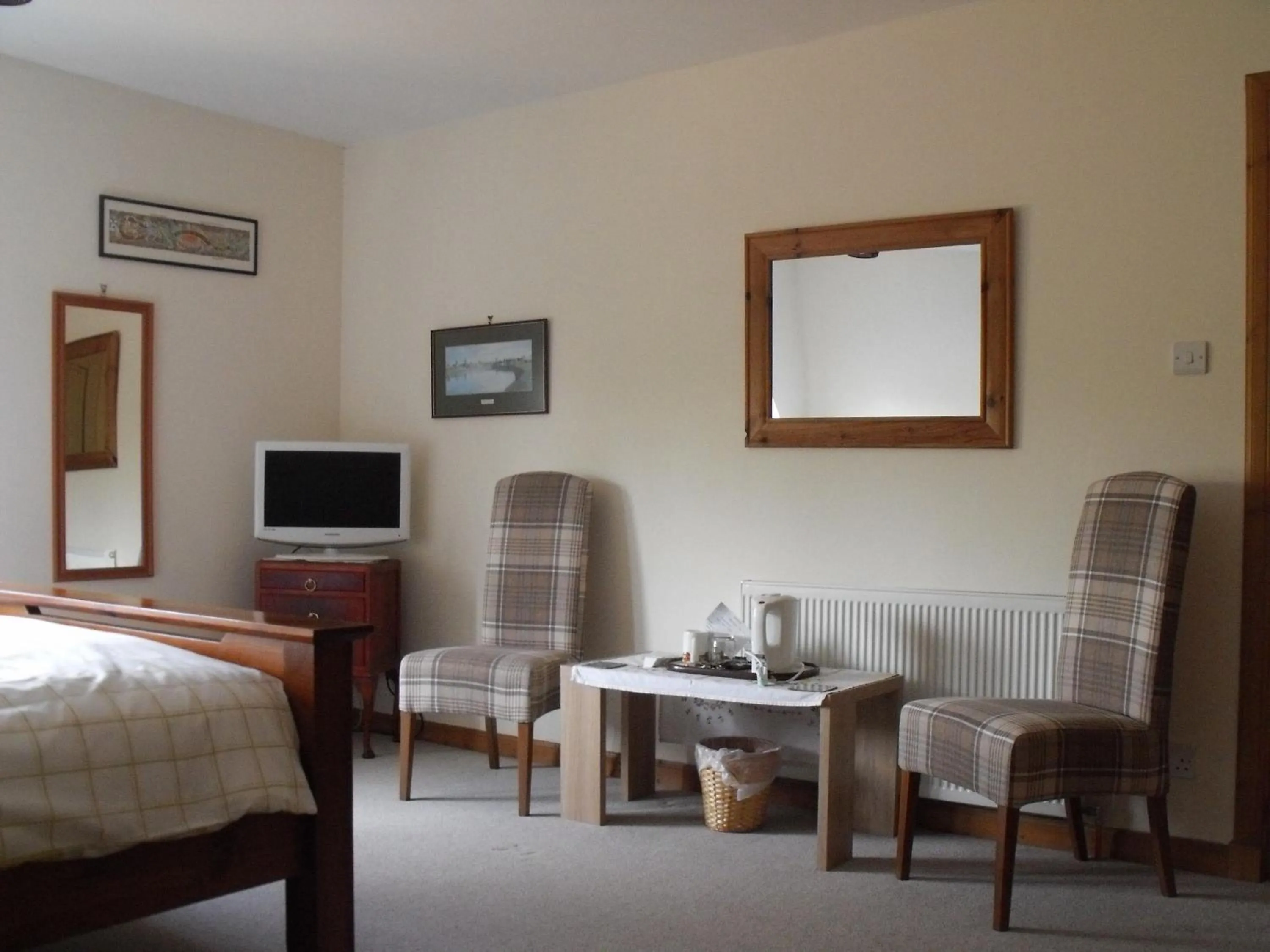 Garden view in Arisaig Guest House