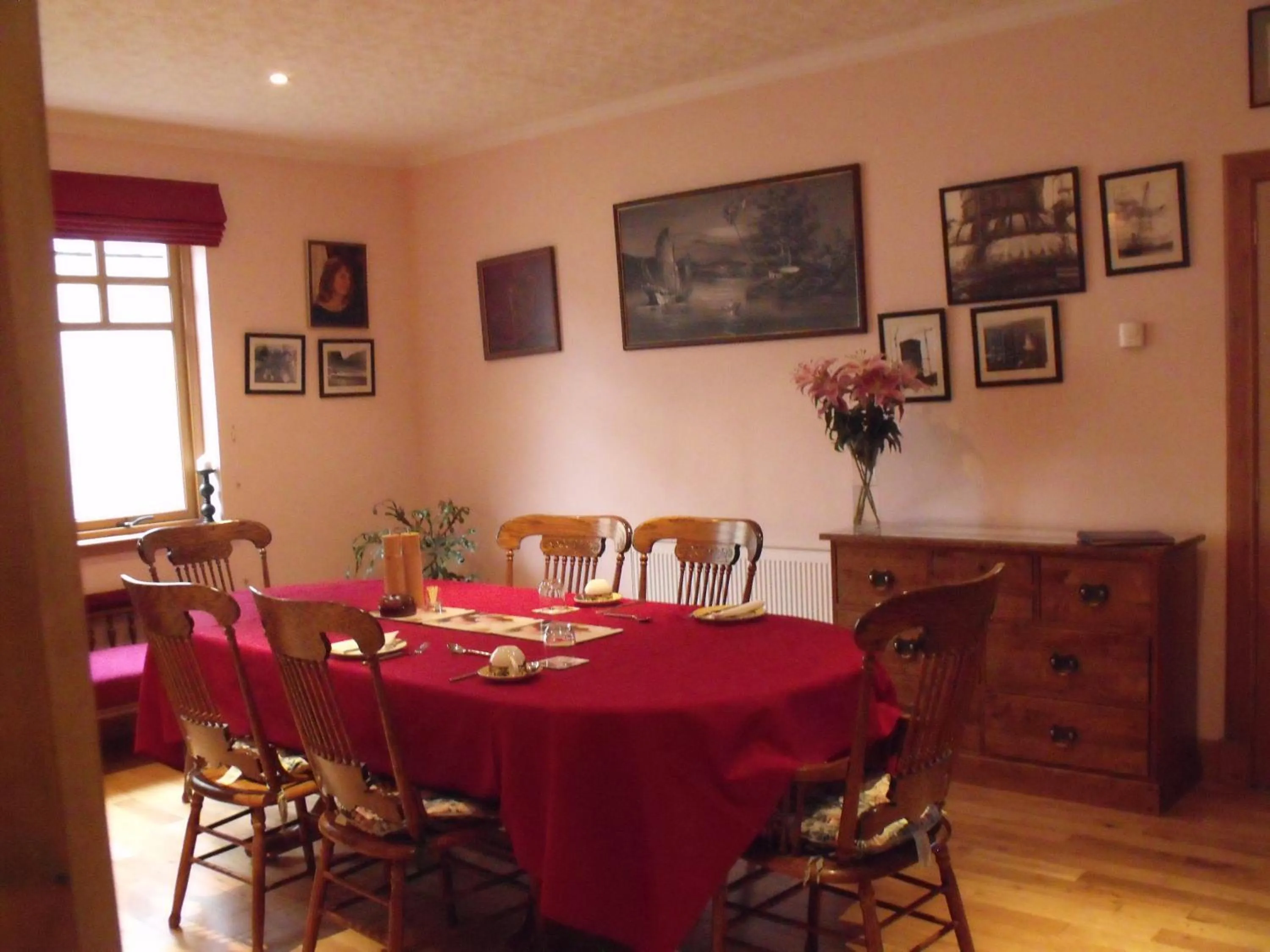 Dining area in Arisaig Guest House