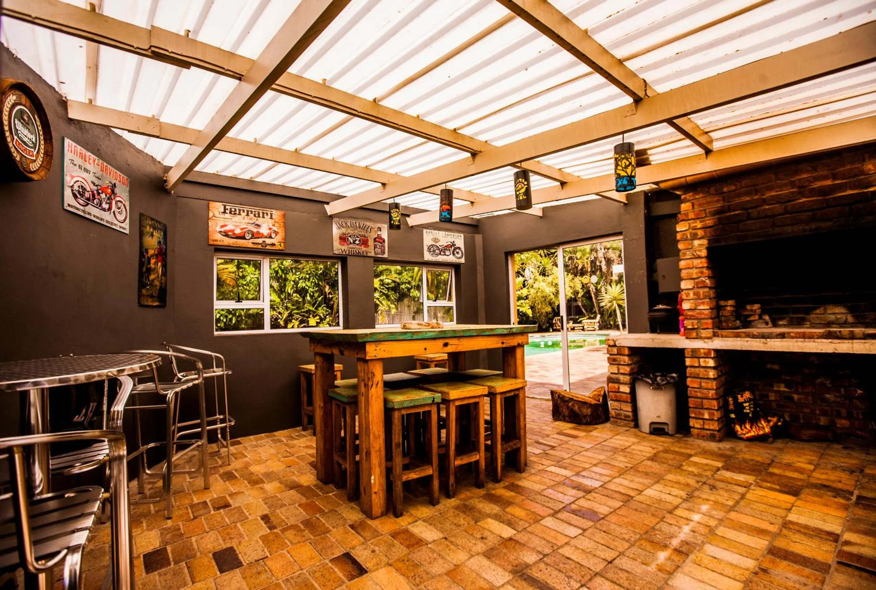 BBQ facilities in The Russel Guest House