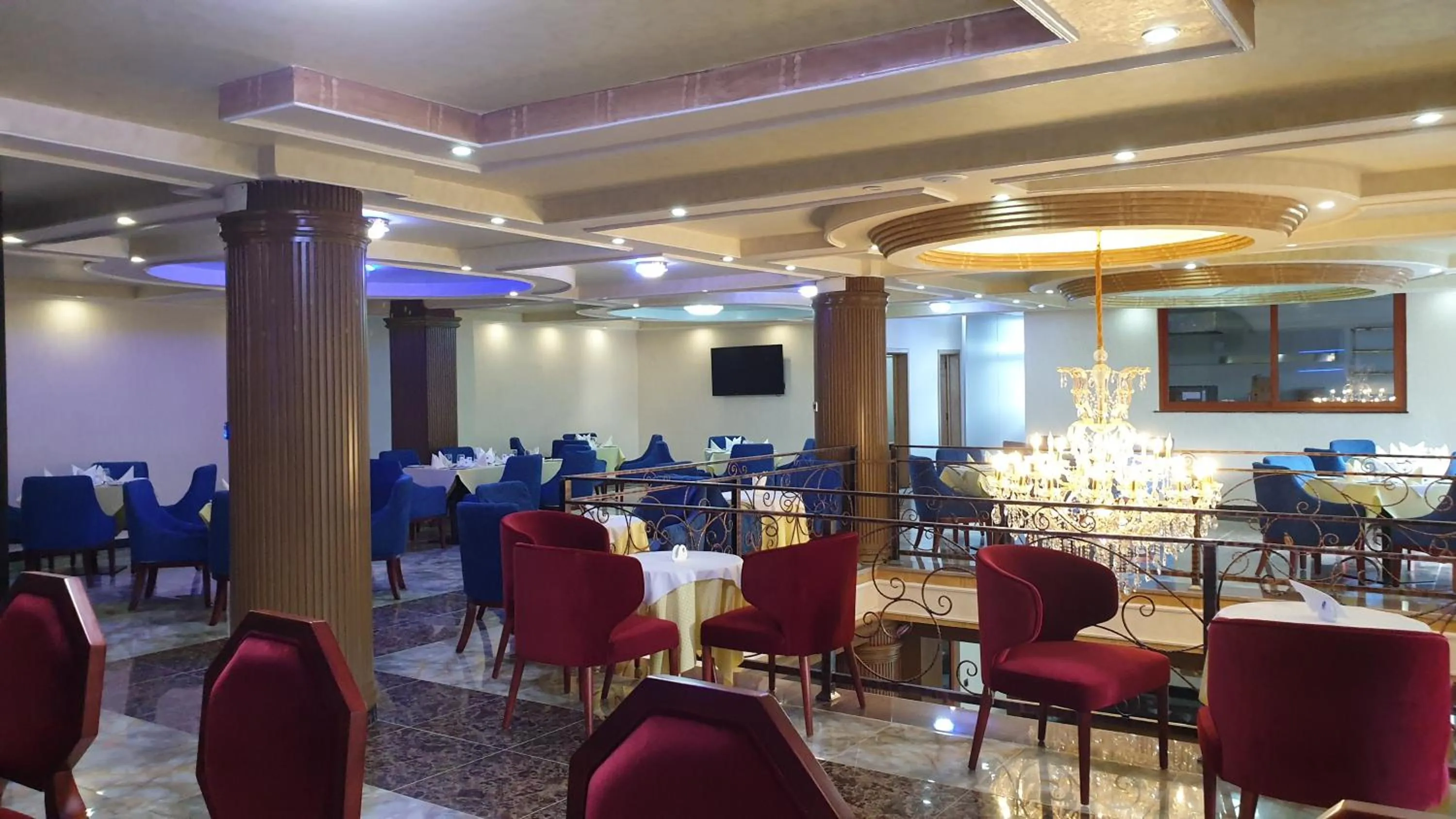 Lounge or bar in Moonlight Hotel Addis Ababa