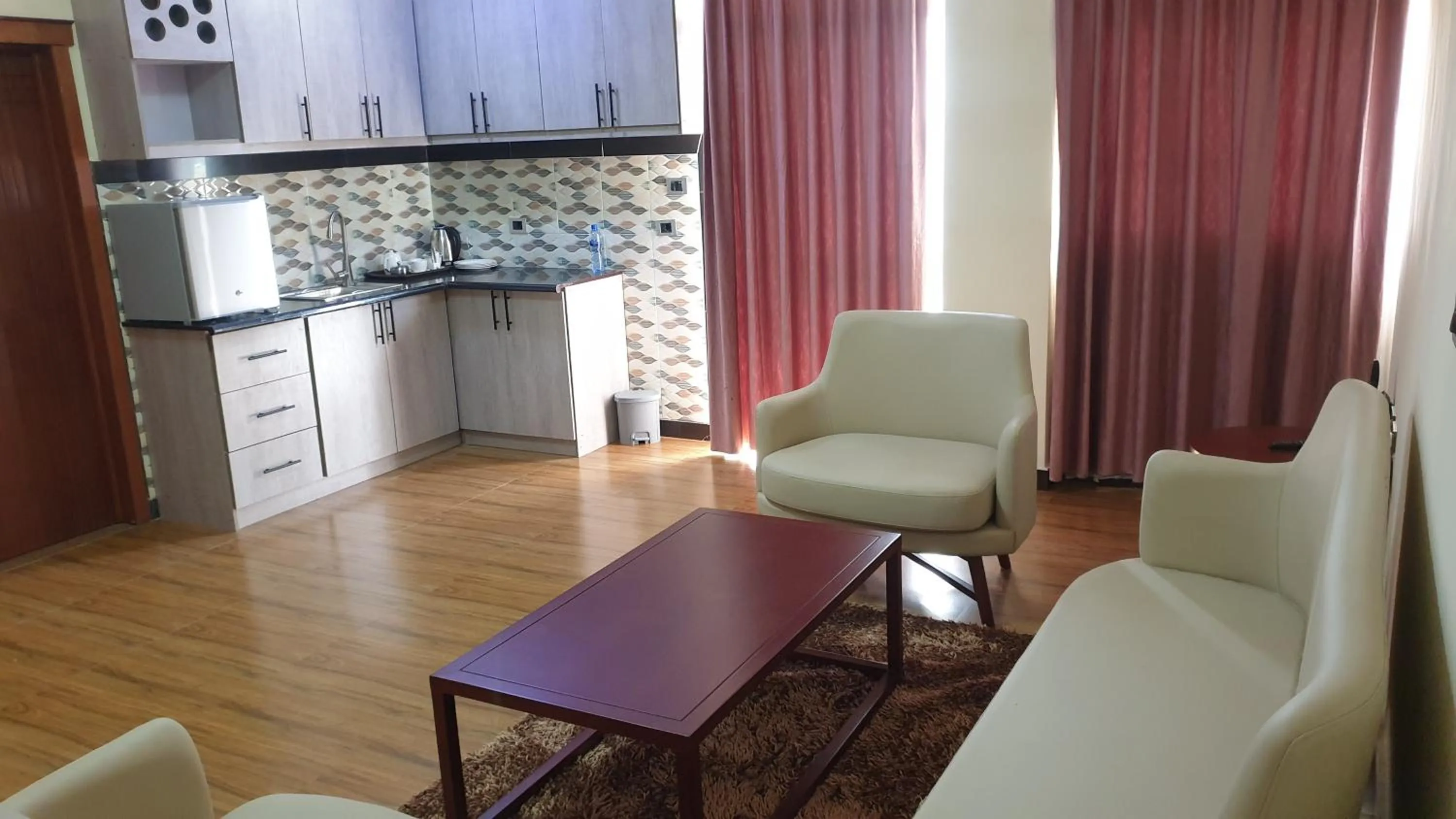 Living room in Moonlight Hotel Addis Ababa