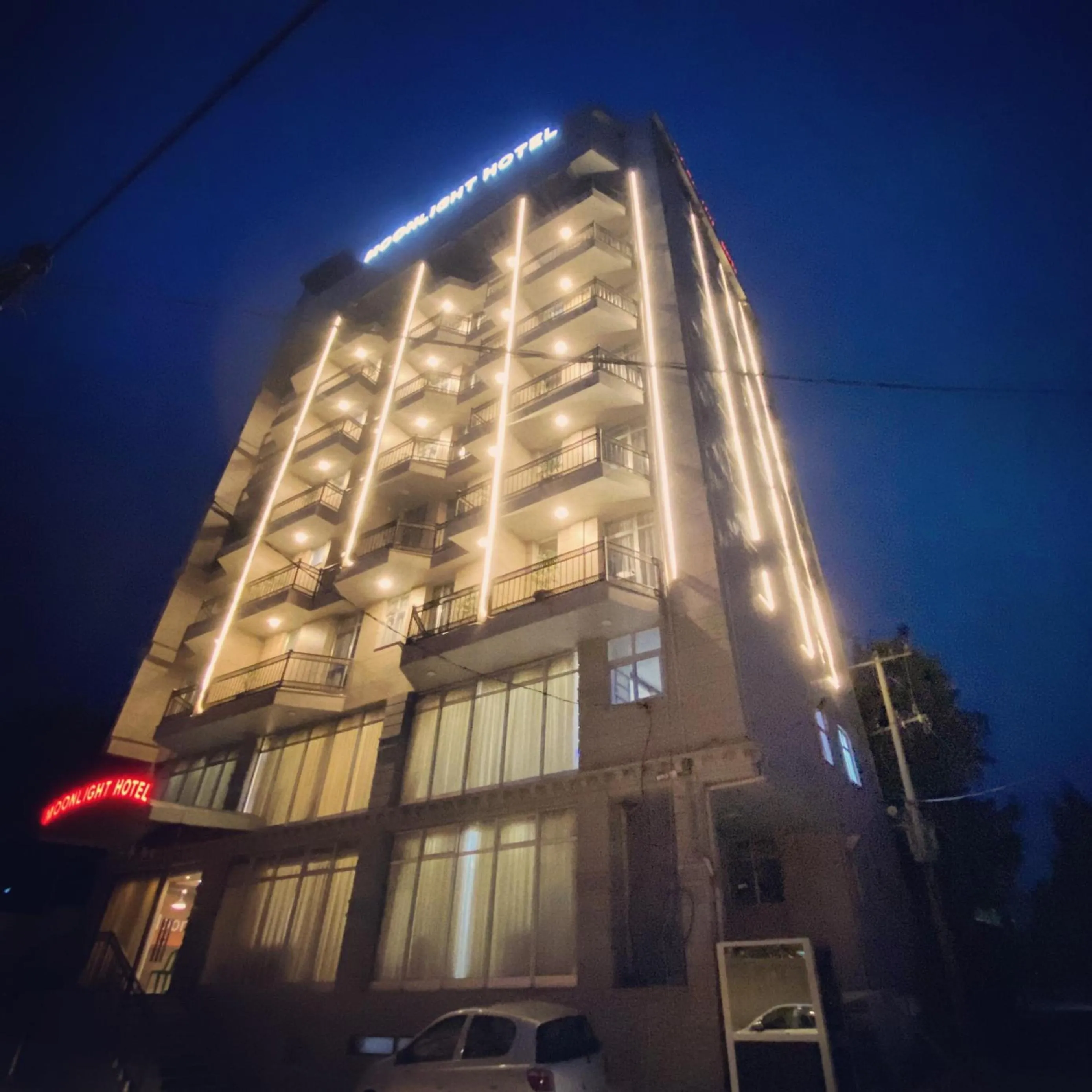 Property building in Moonlight Hotel Addis Ababa