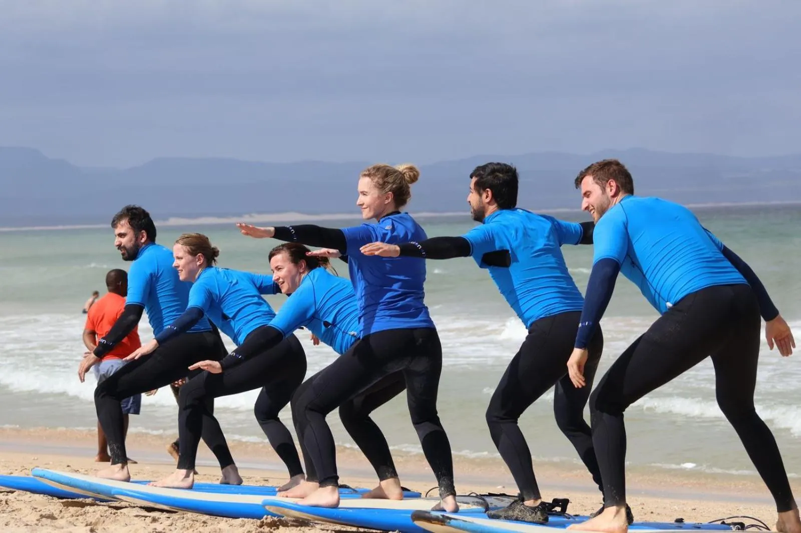 People in Island Vibe Backpackers Jeffreys Bay