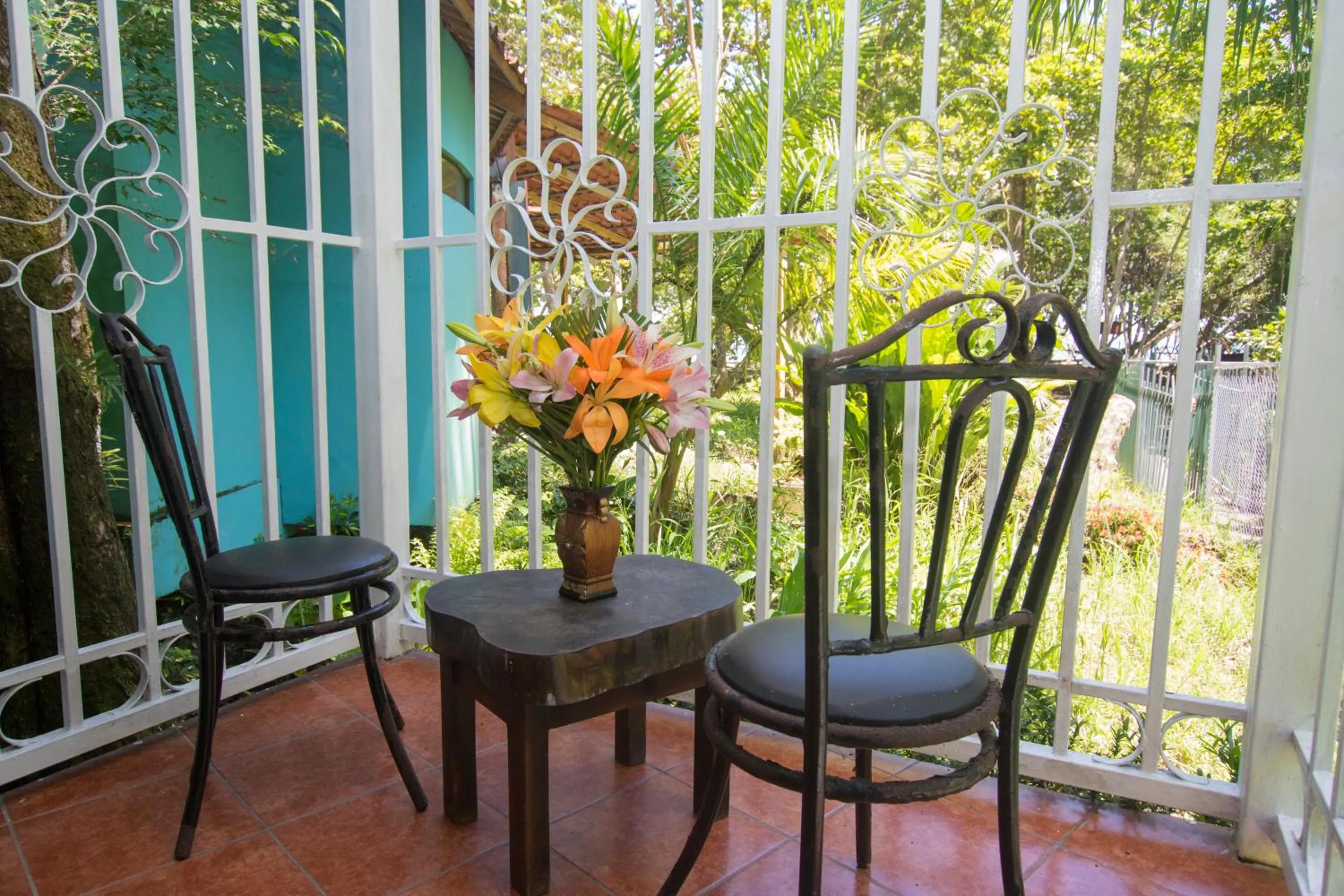 Balcony/Terrace in Oceanfront Hotel Verde Mar direct access to the beach