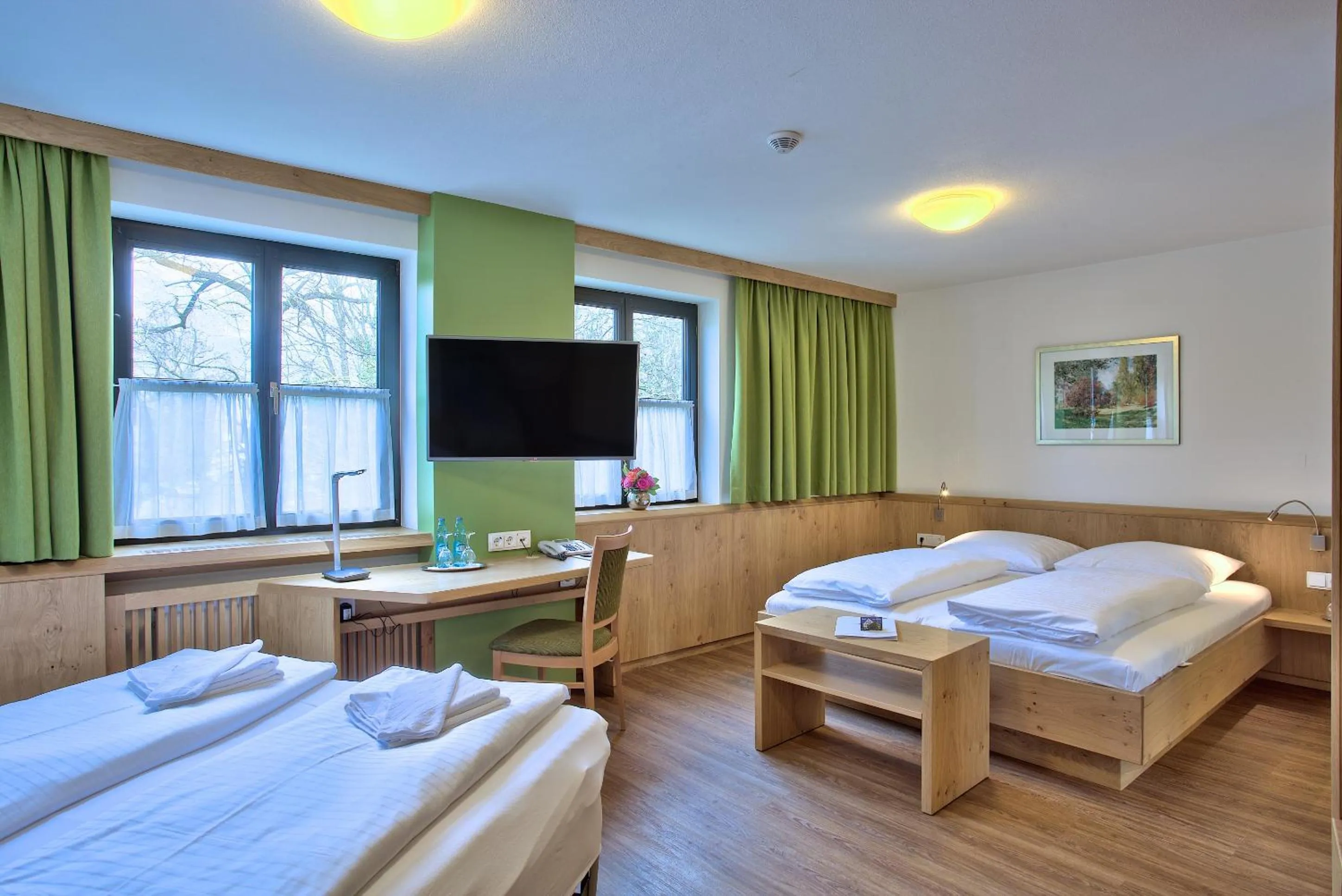 Bed in Hotel zur Mühle