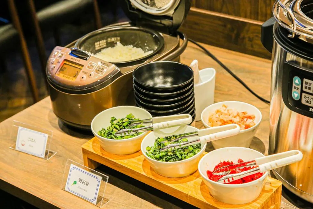 Buffet breakfast in The Celecton Matsumoto