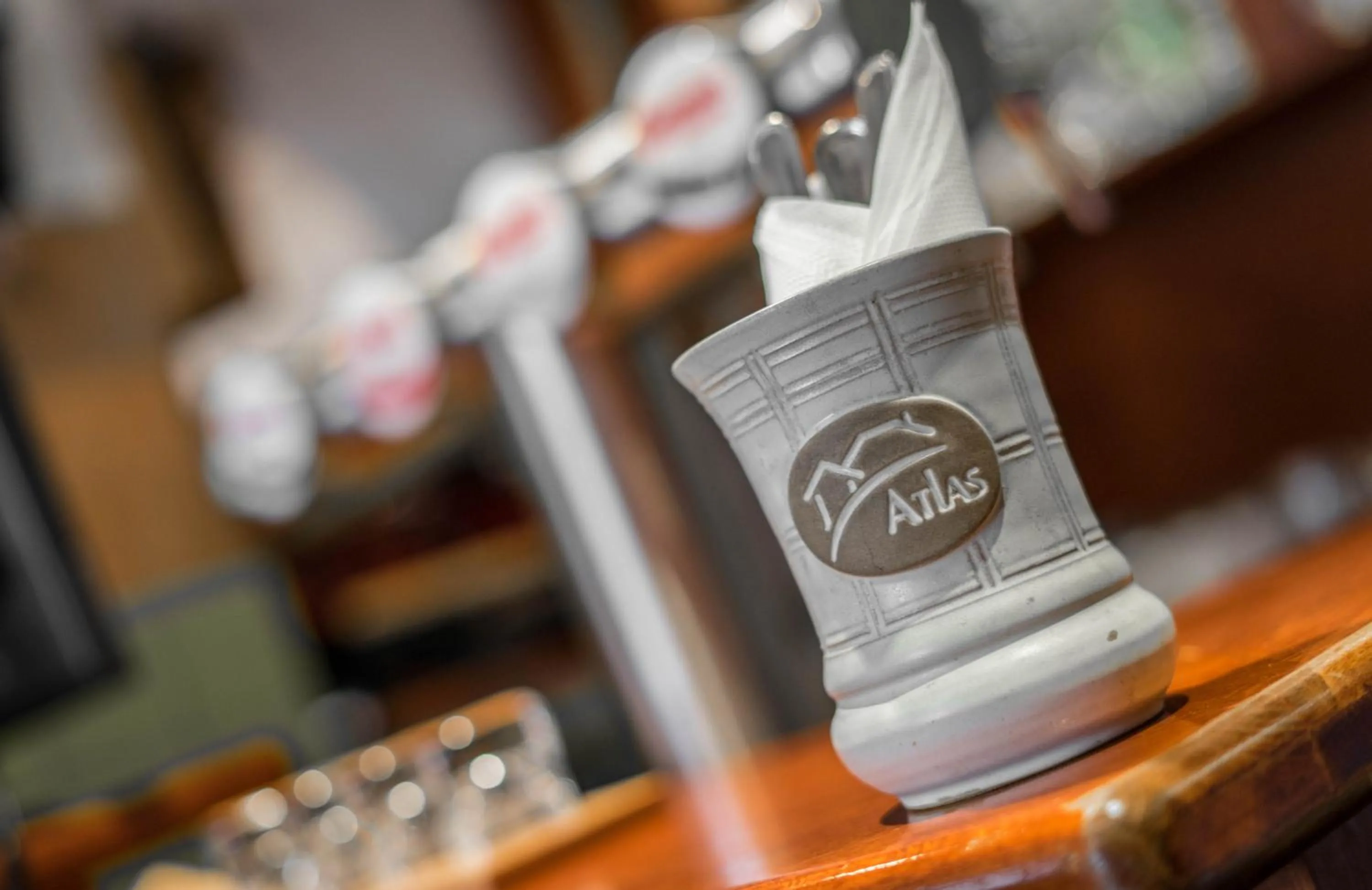 Property logo or sign in Hotel Atlas