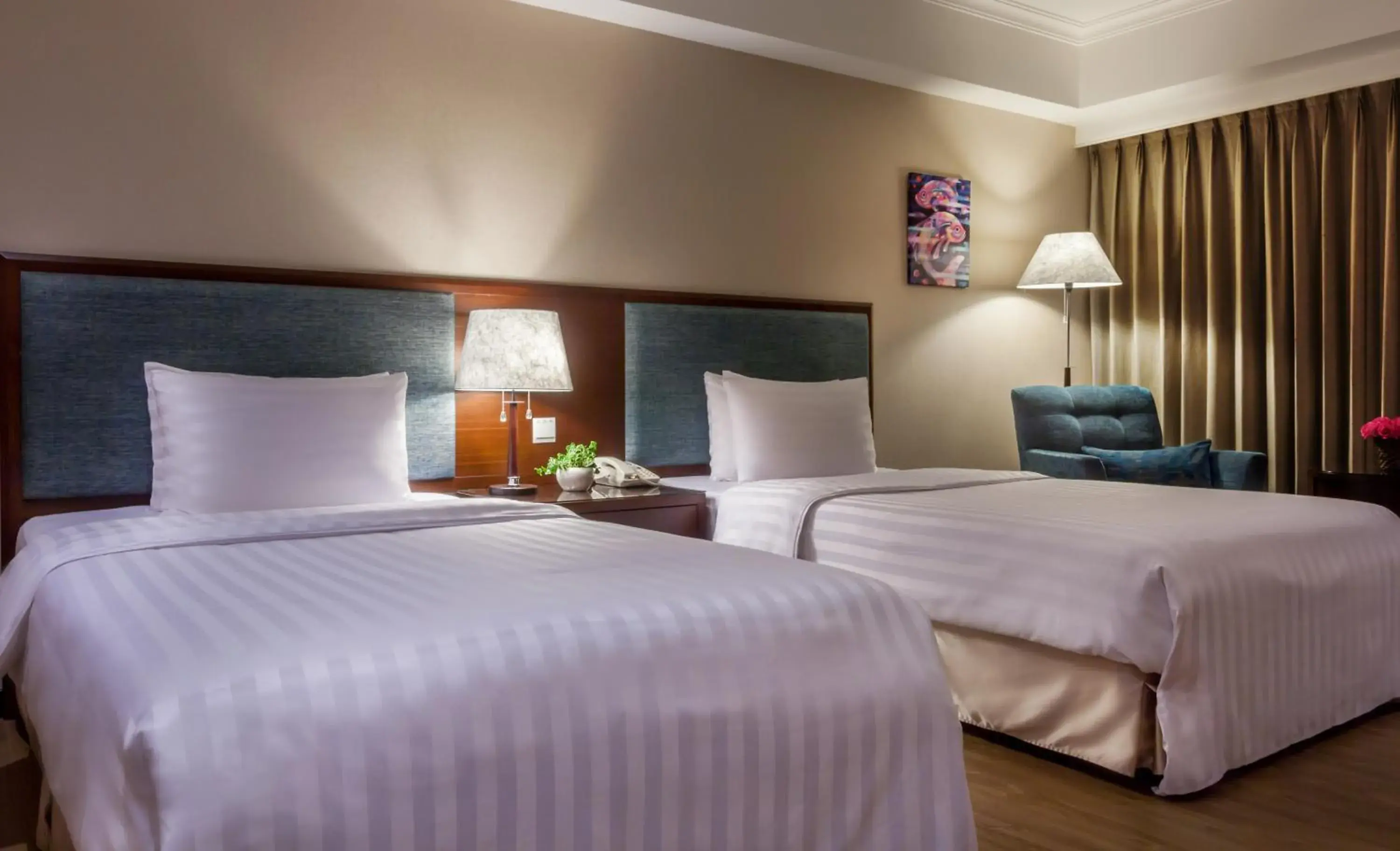 Standard Twin Room in CHECK inn Taipei Neihu Standard Twin Room in CHECK inn Taipei Neihu