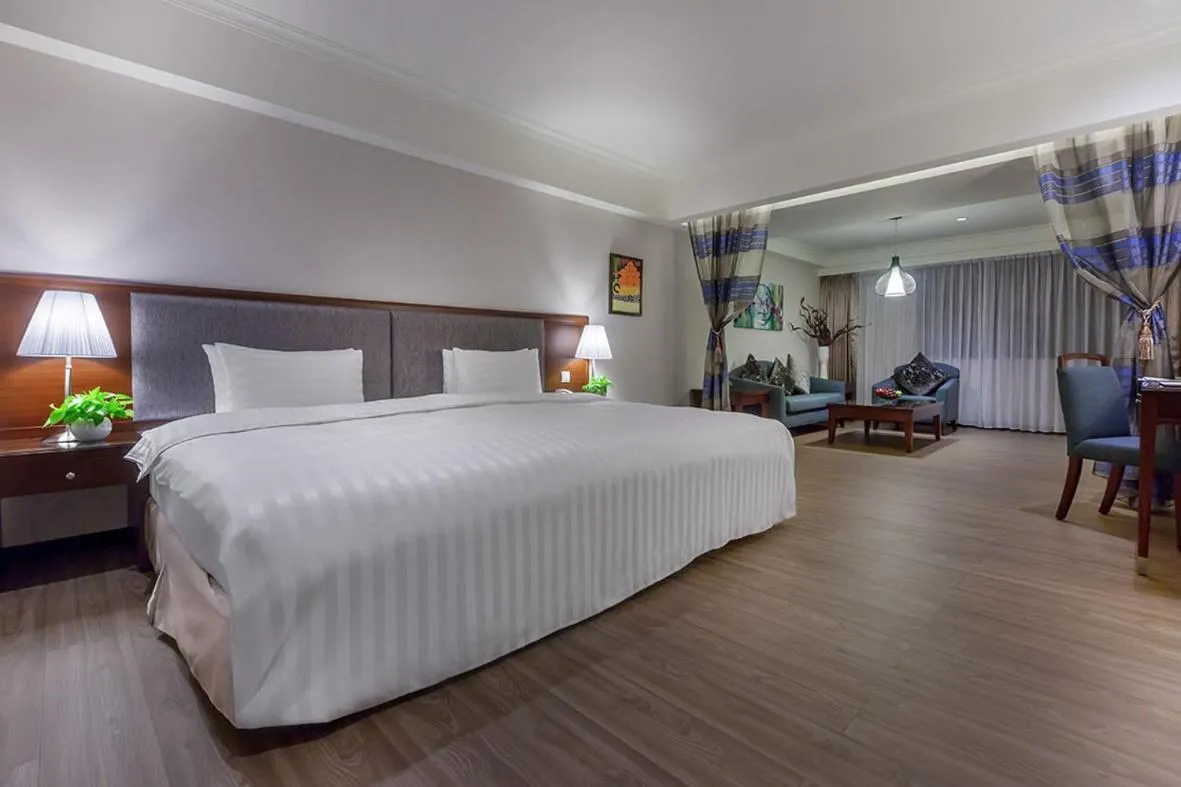 Bed in CHECK inn Taipei Neihu