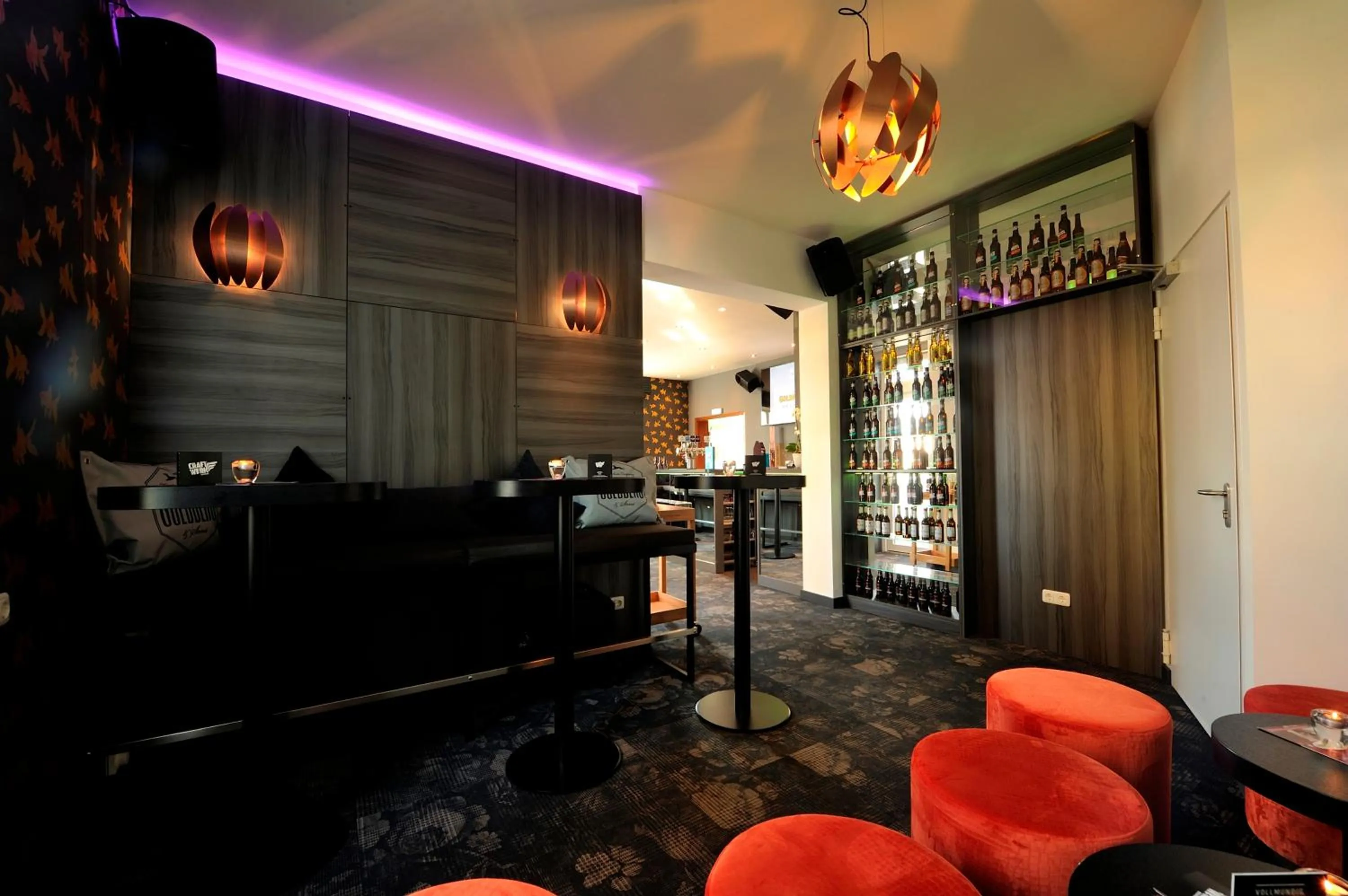 Lounge or bar in Hotel zur Heideblüte