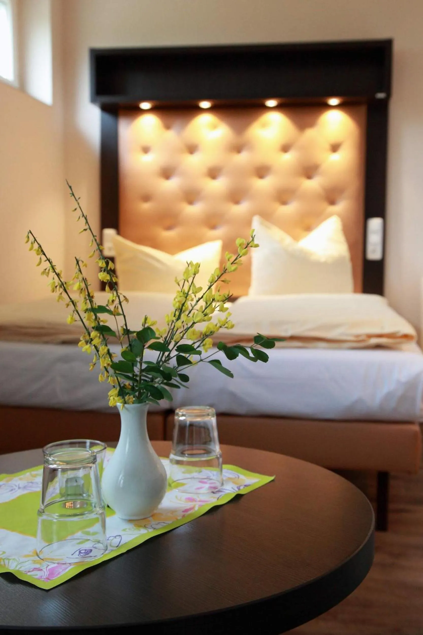 Photo of the whole room, Bed in Hotel zur Heideblüte