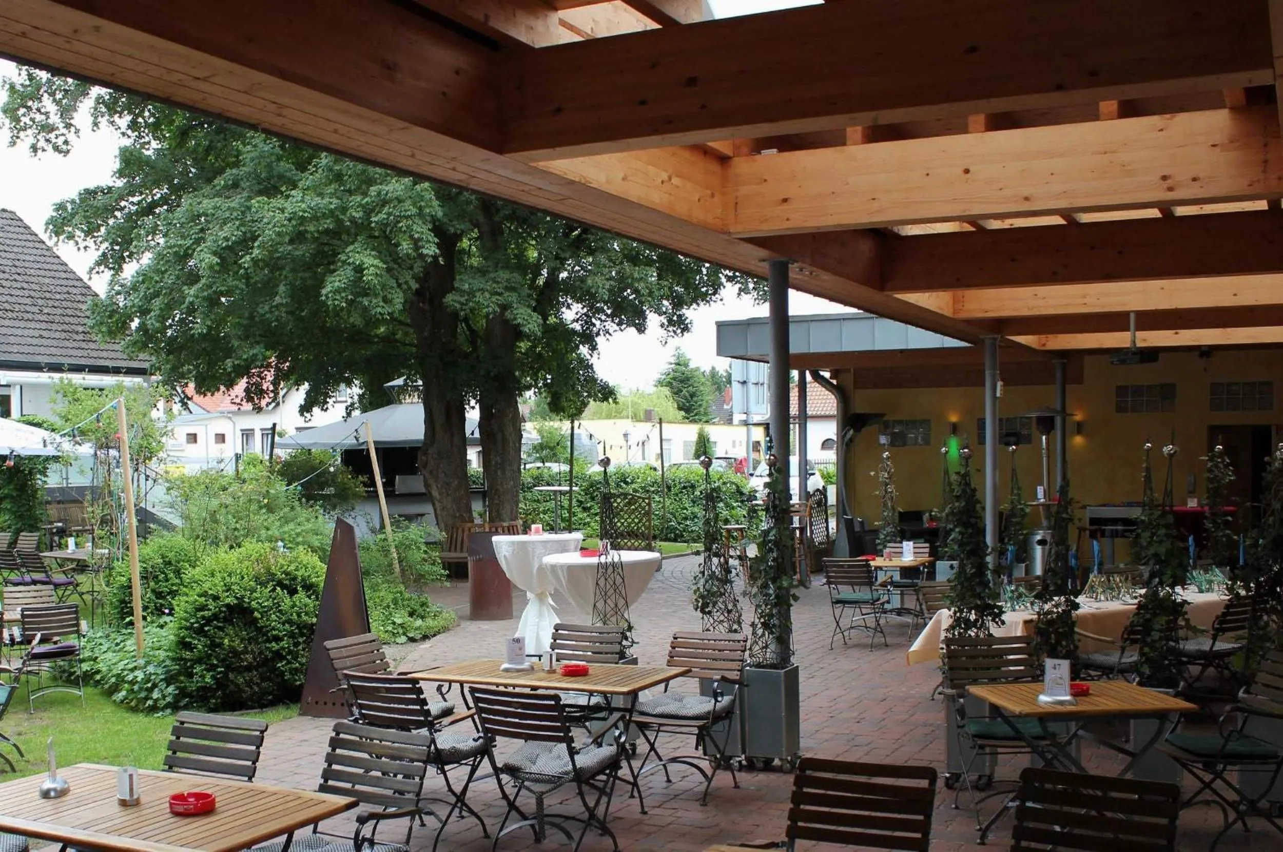 Patio in Hotel zur Heideblüte