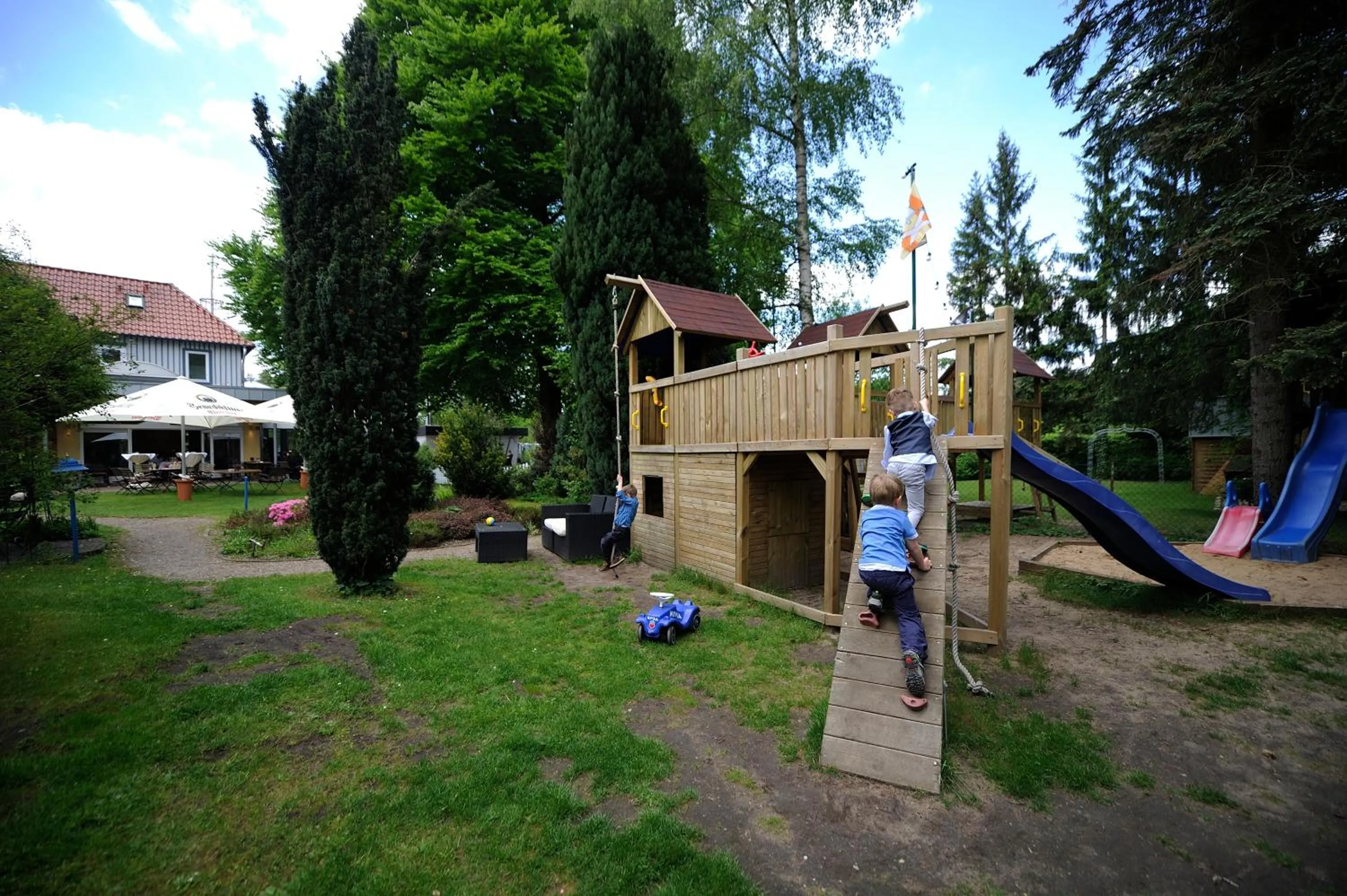 Children play ground in Hotel zur Heideblüte