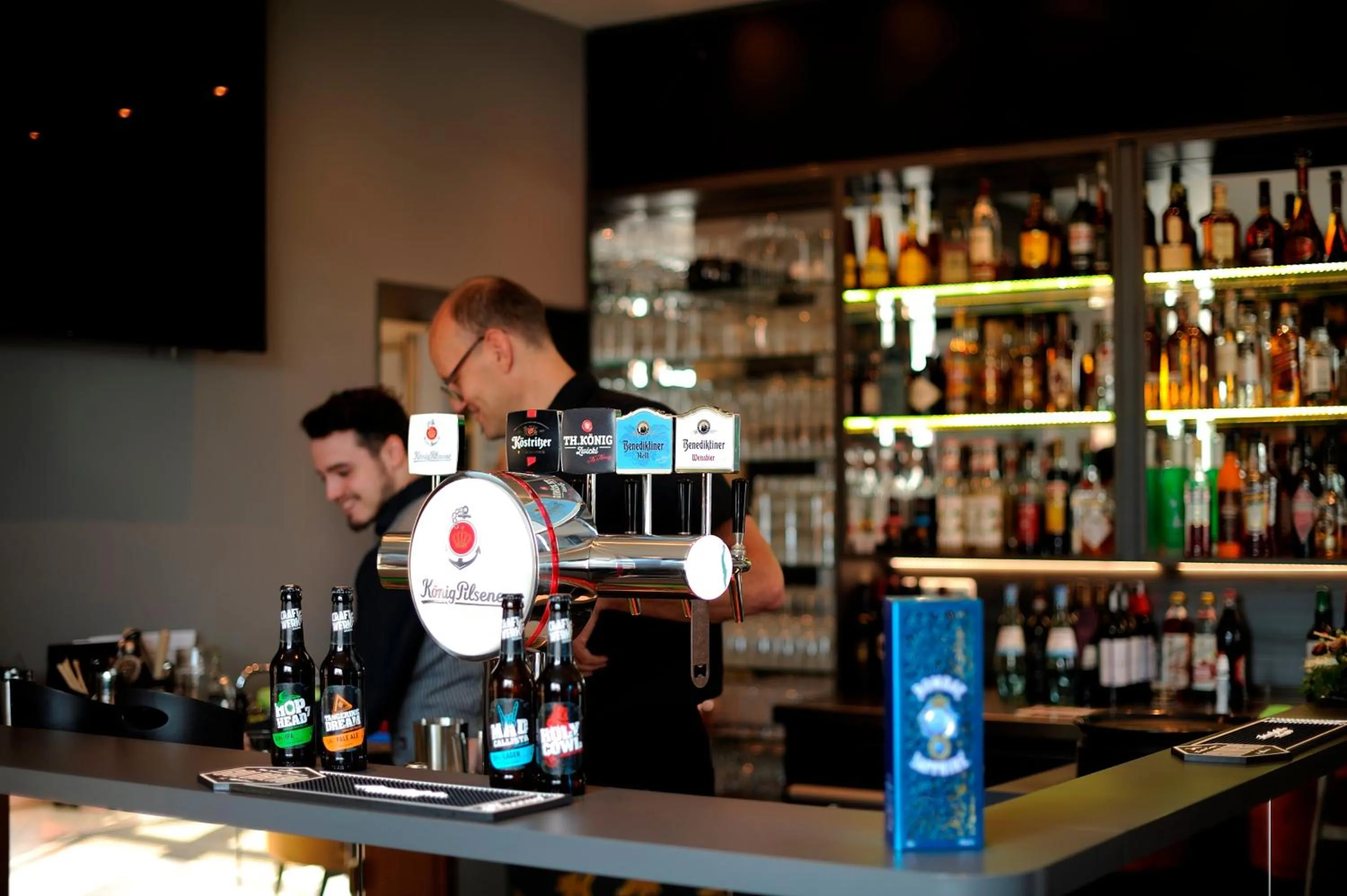 Lounge or bar in Hotel zur Heideblüte