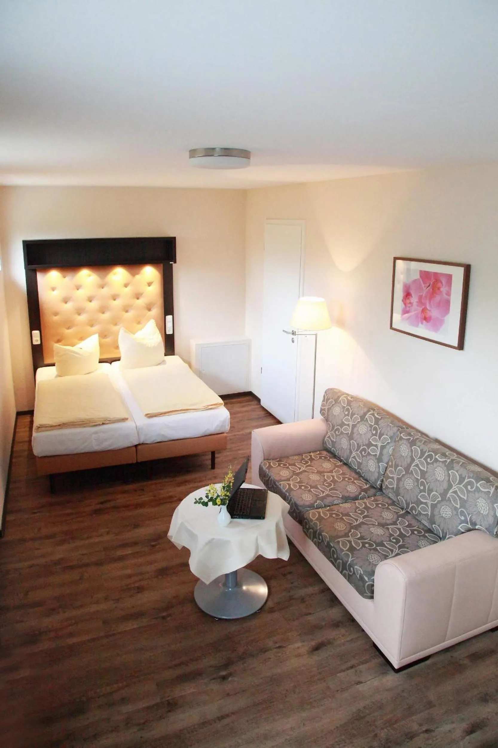 Bedroom, Bed in Hotel zur Heideblüte