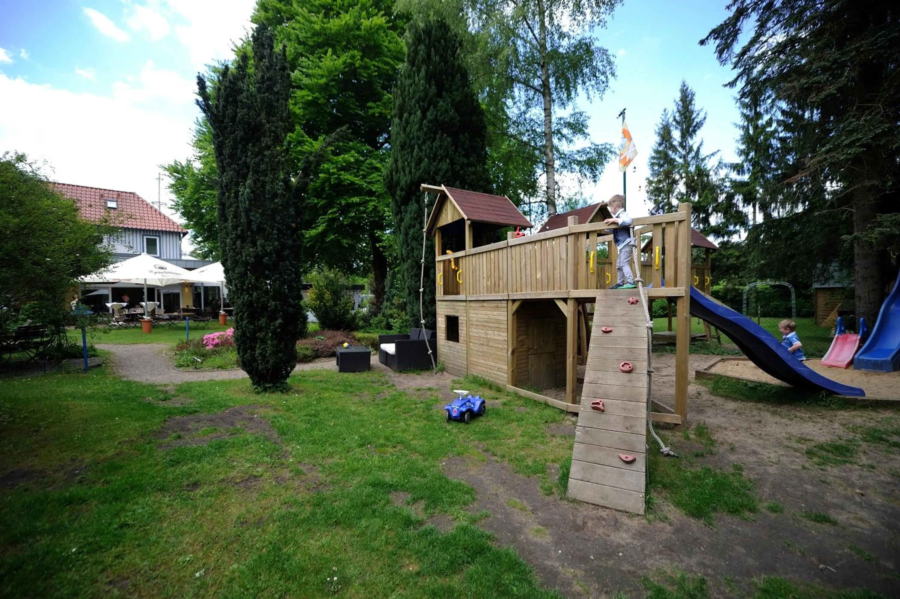 Children play ground in Hotel zur Heideblüte