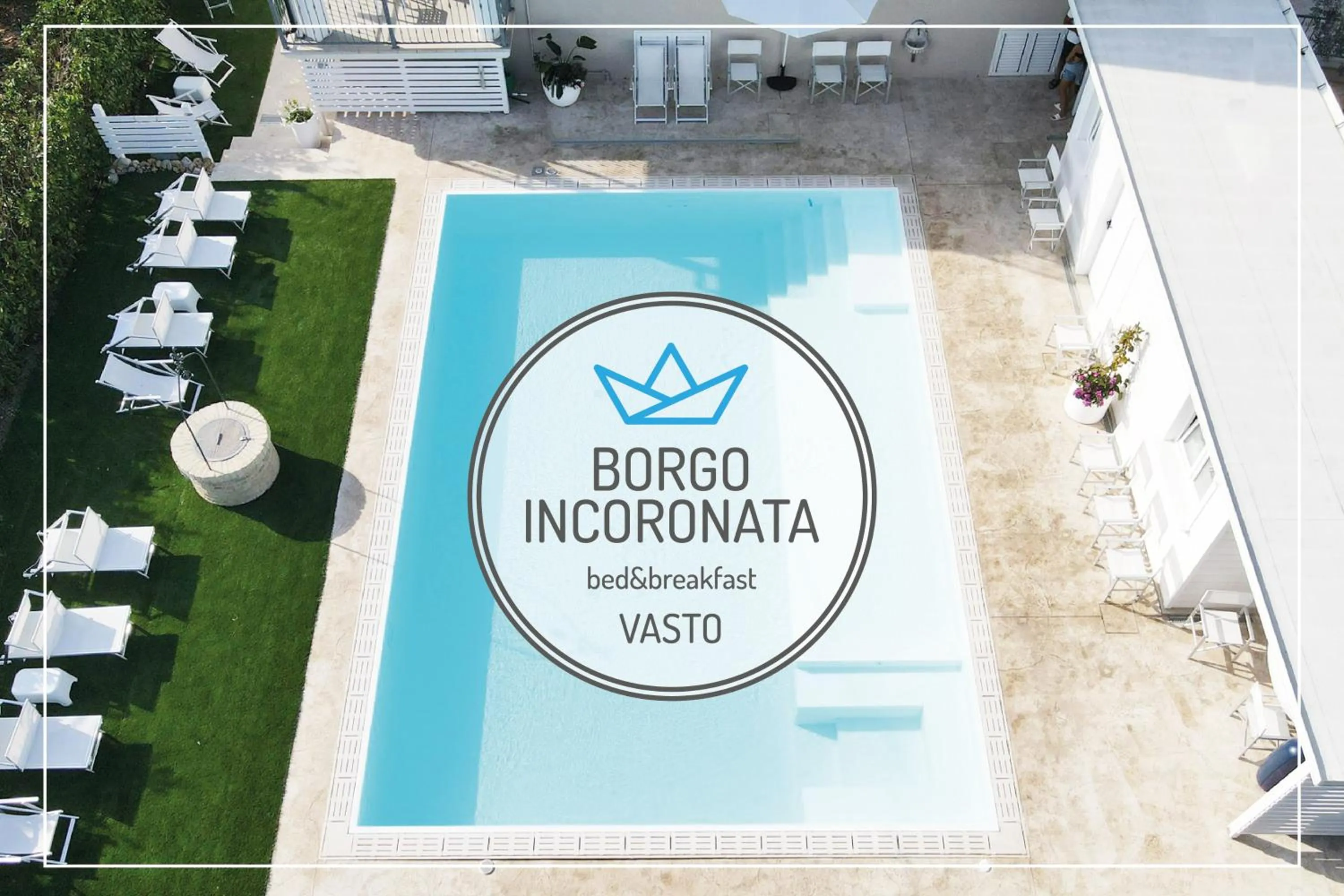 Property logo or sign in Borgo Incoronata B&B