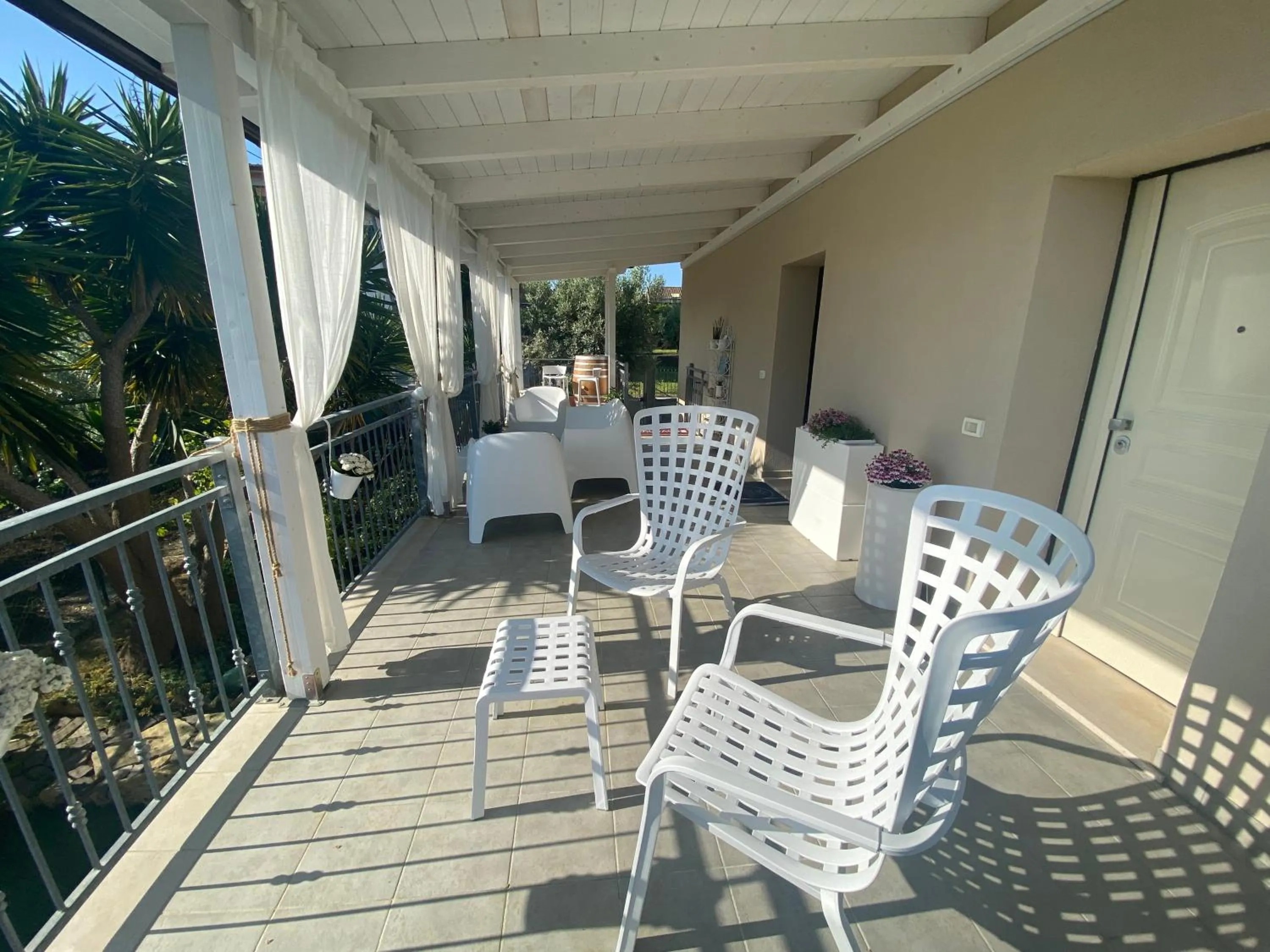 Patio in Borgo Incoronata B&B