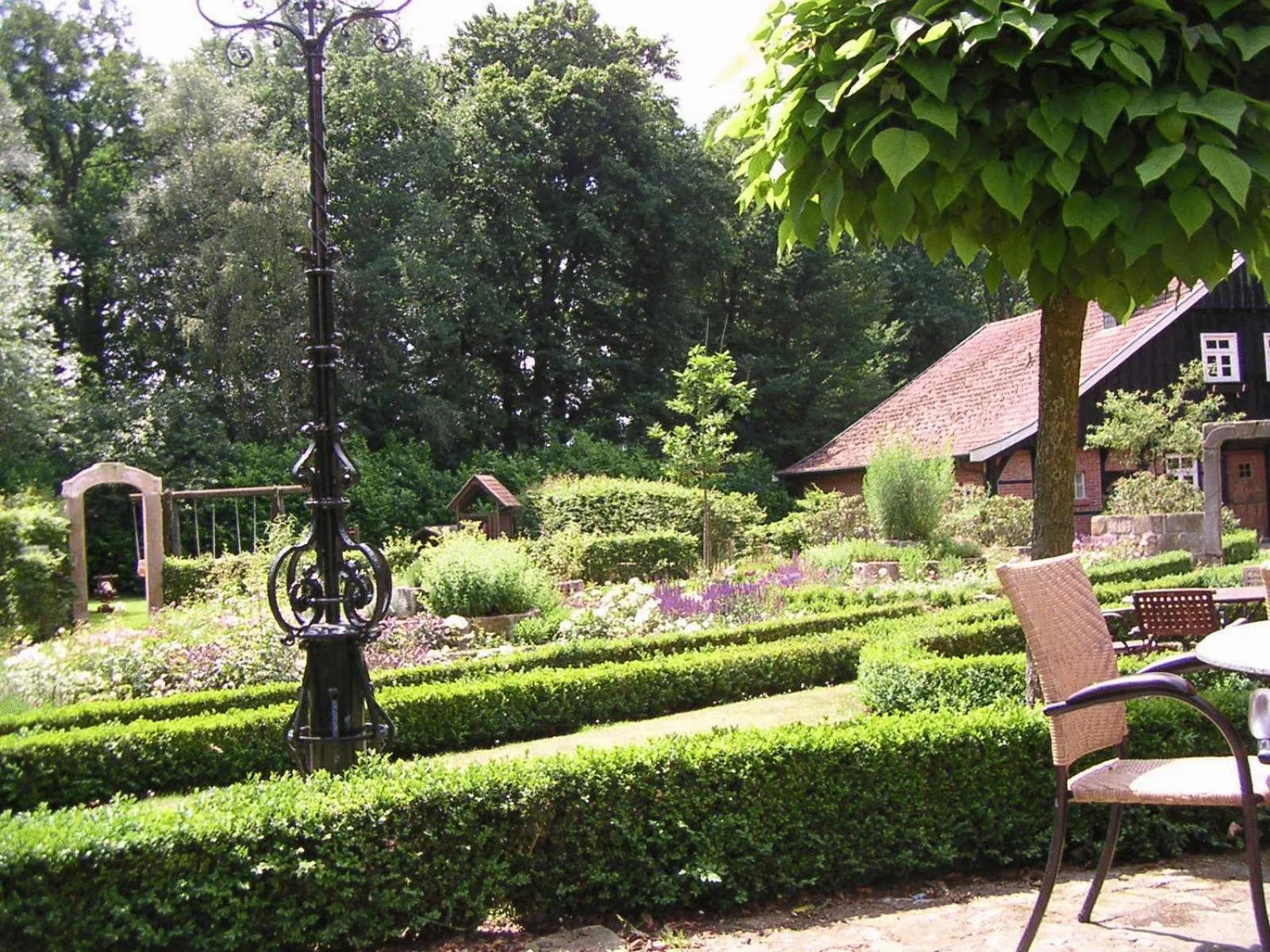 Garden in Landhotel Waldseiter Hof