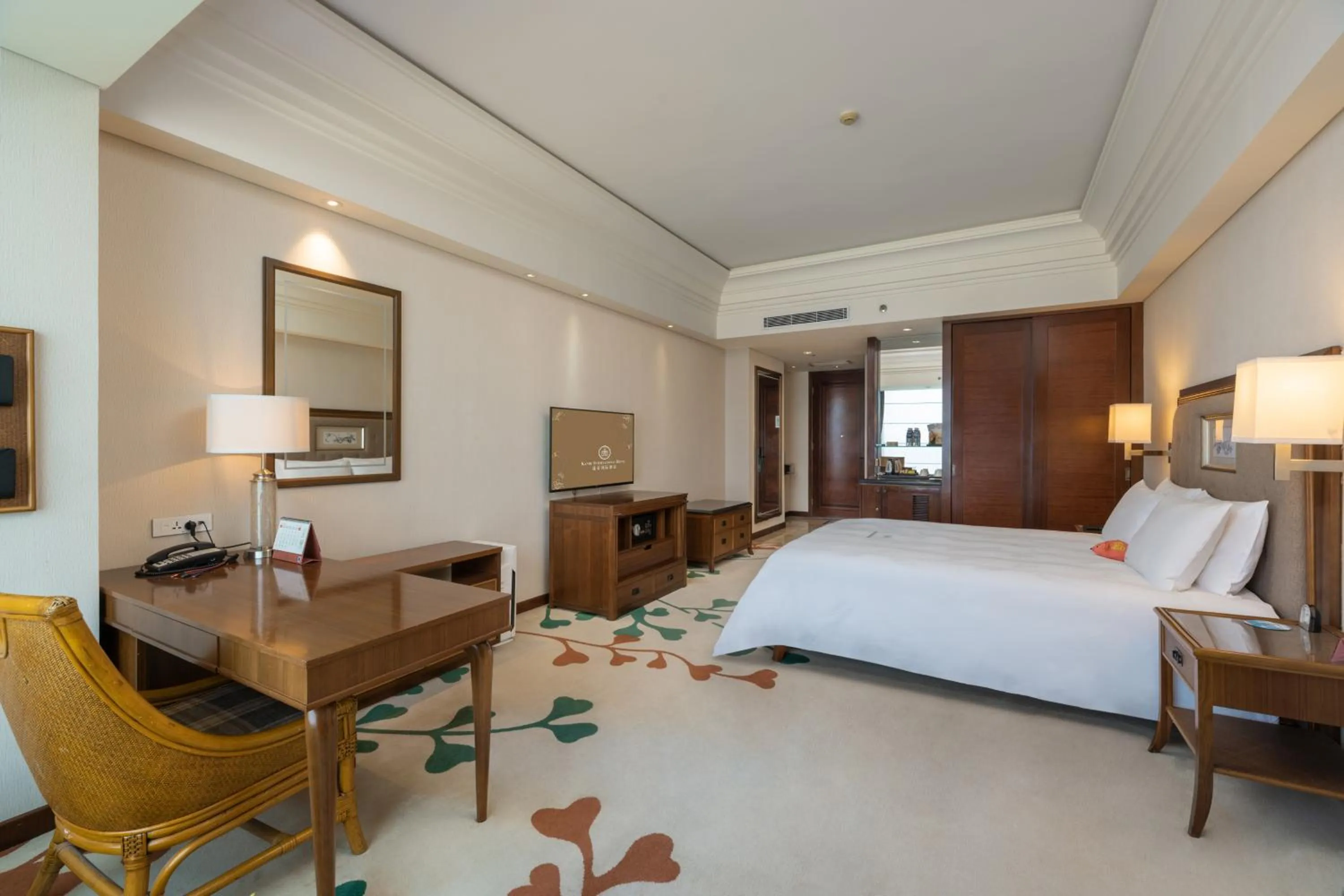 Bedroom, Bed in Huizhou Kande International Hotel